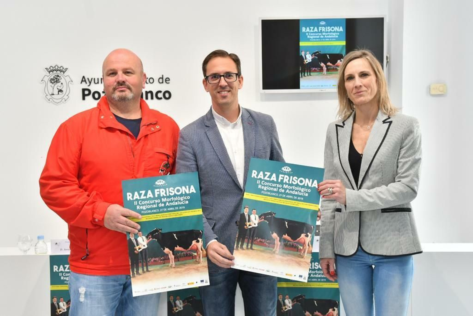 Presentación del II Concurso Andaluz de Raza Frisona.