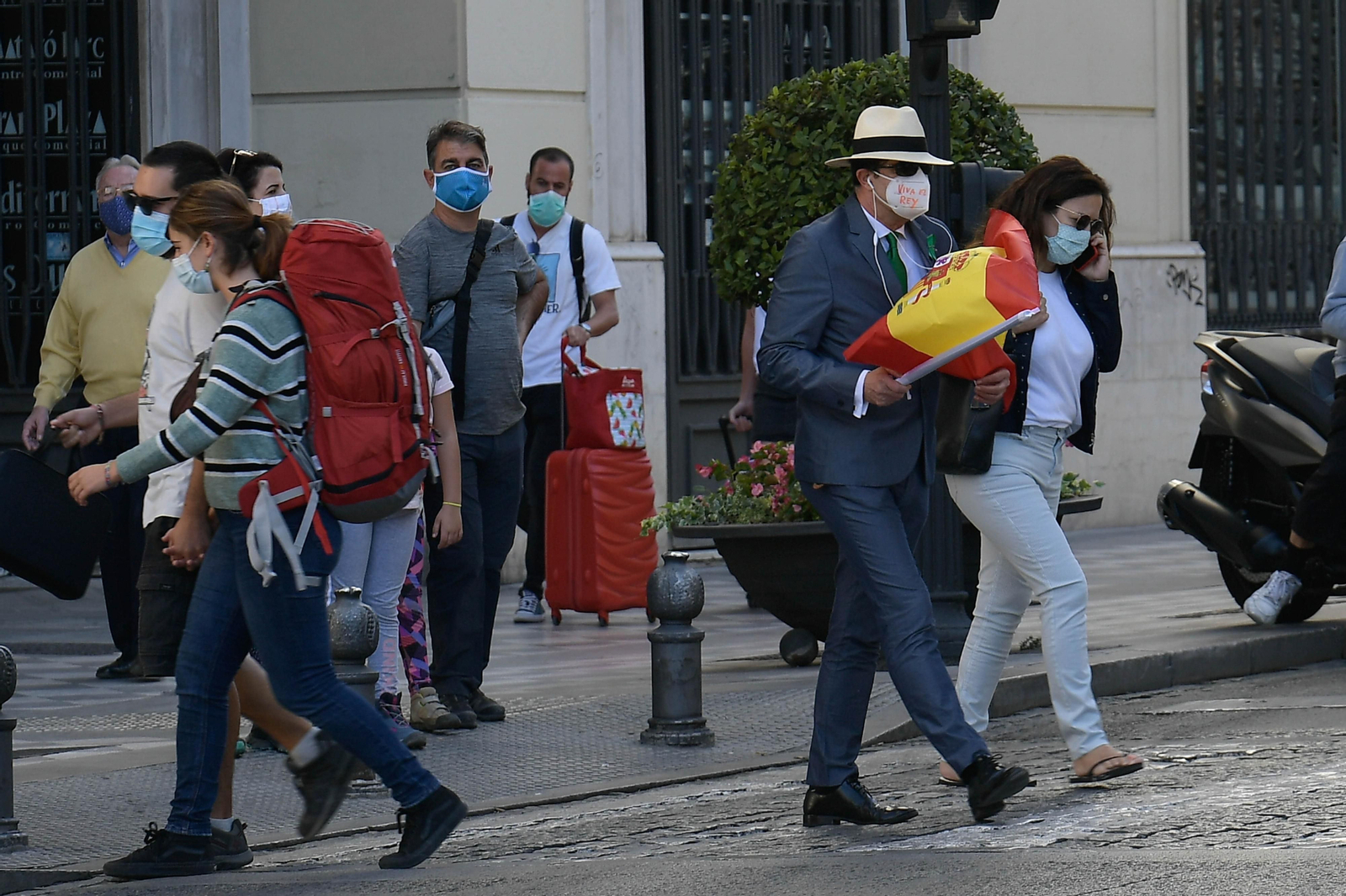 Fotos: Así ha sido la marcha organizada por Vox por la Hispanidad