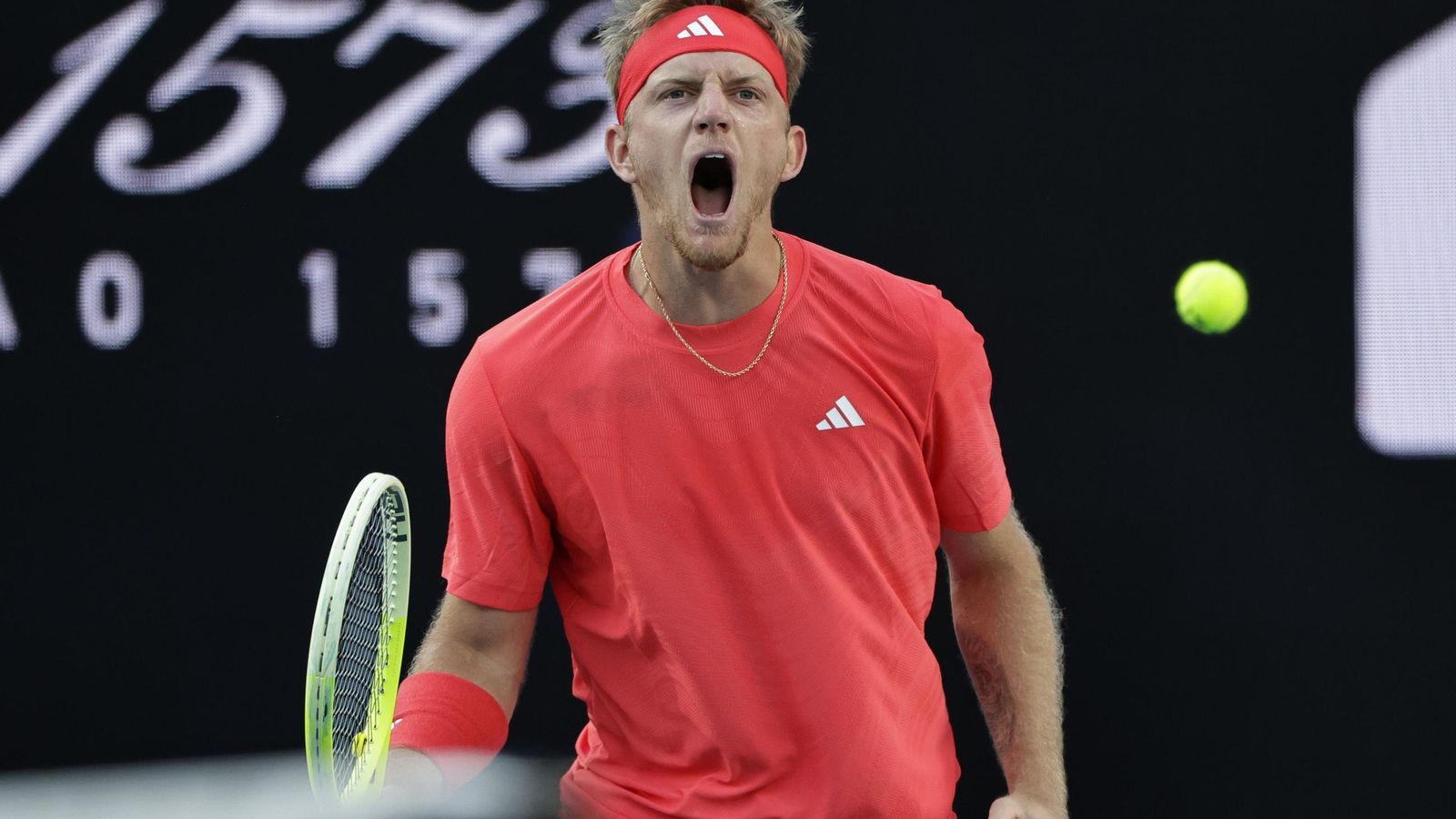 Alejandro Davidovich, en el Open de Australia