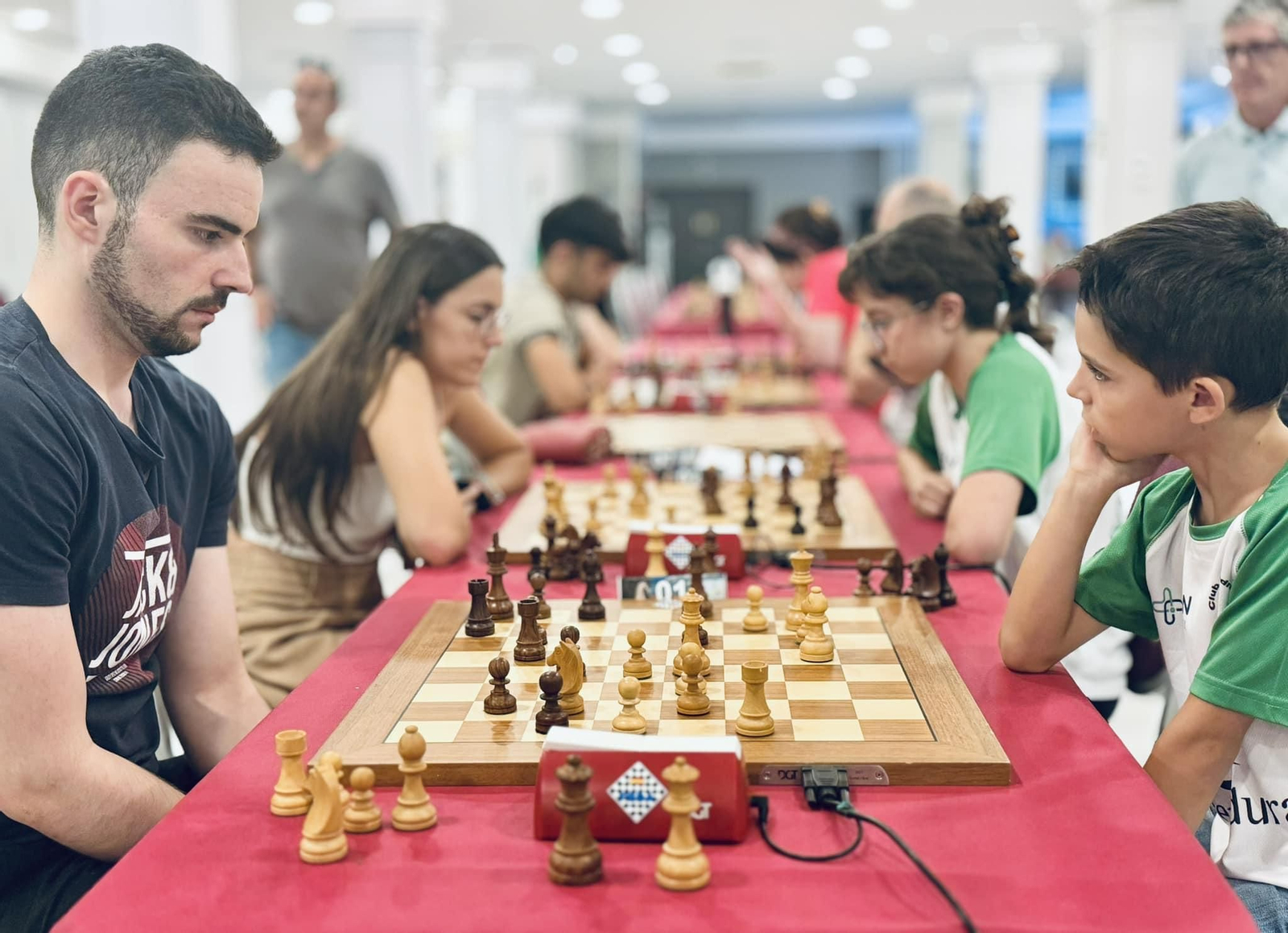 La ciudad linarense acogió varios eventos nacionales el pasado año como el Campeonato de España de Parejas Mixtas Rápido.
