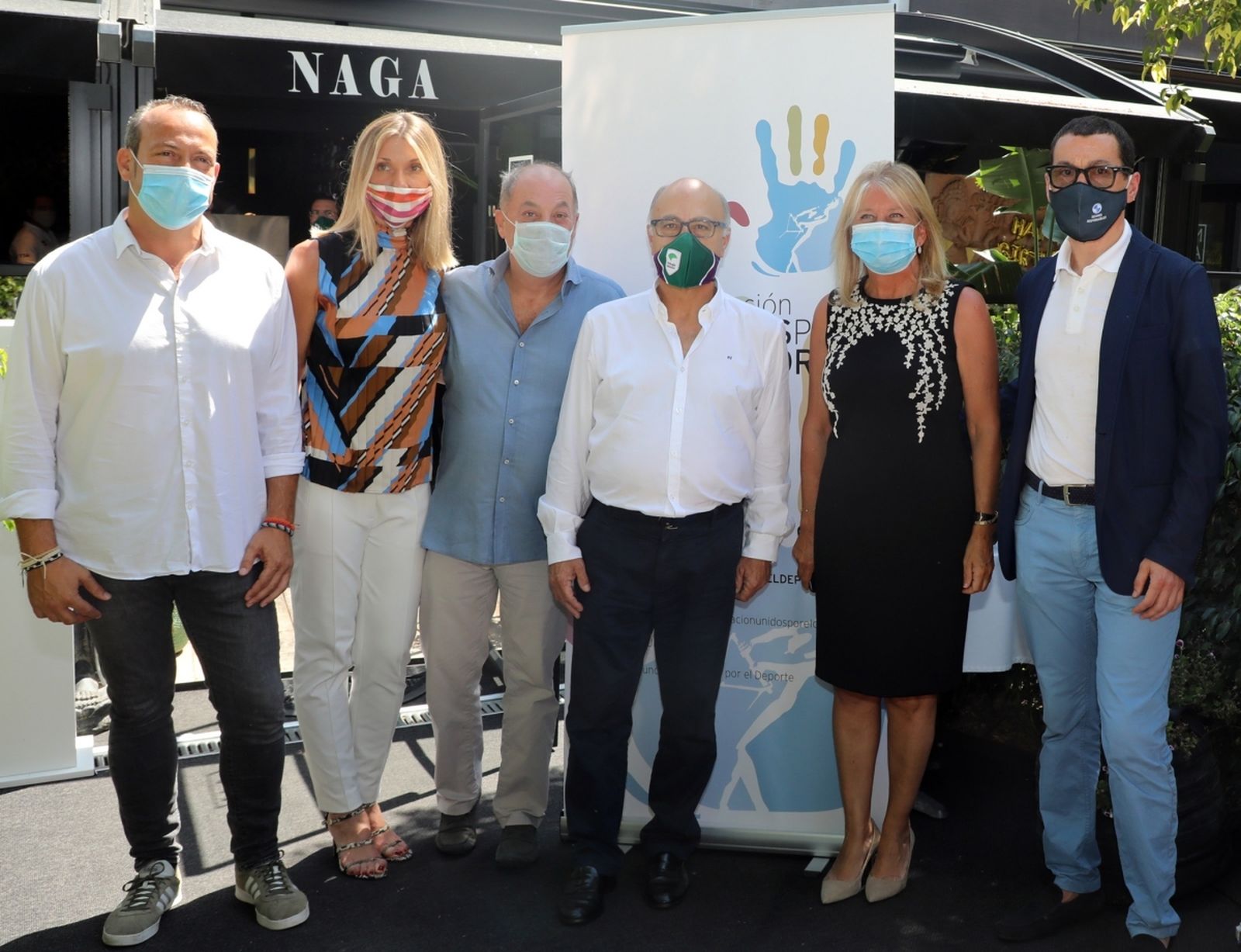 Presentación de la Fundación 'Unidos por el Deporte'.