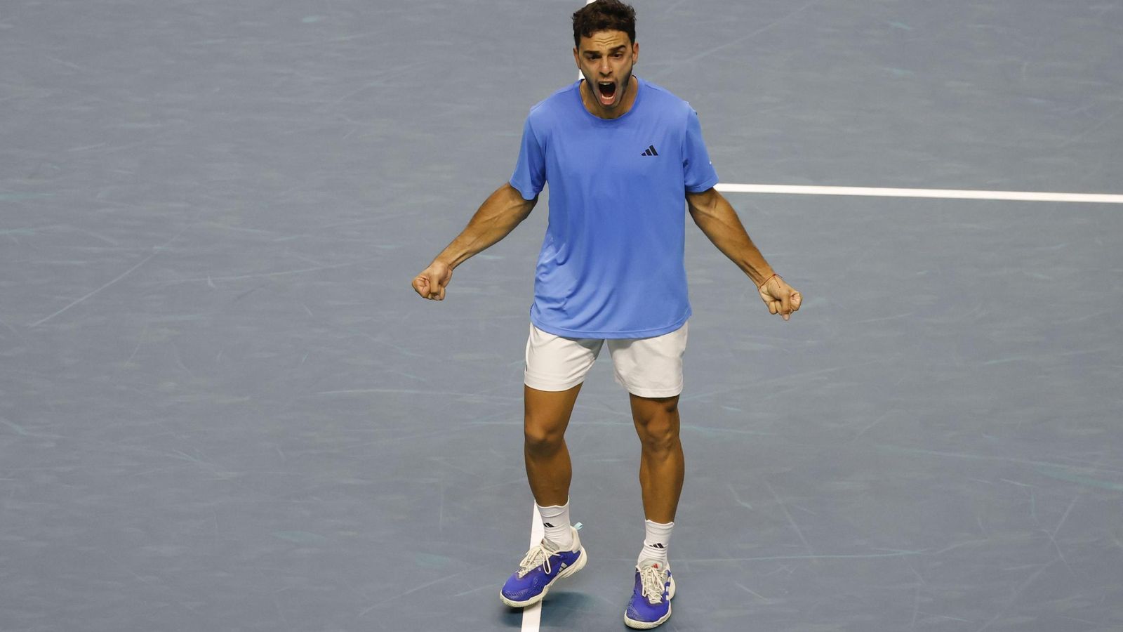 Copa Davis: Francisco Cerundolo pasa por encima de Musetti y Argentina domina 1-0 a Italia