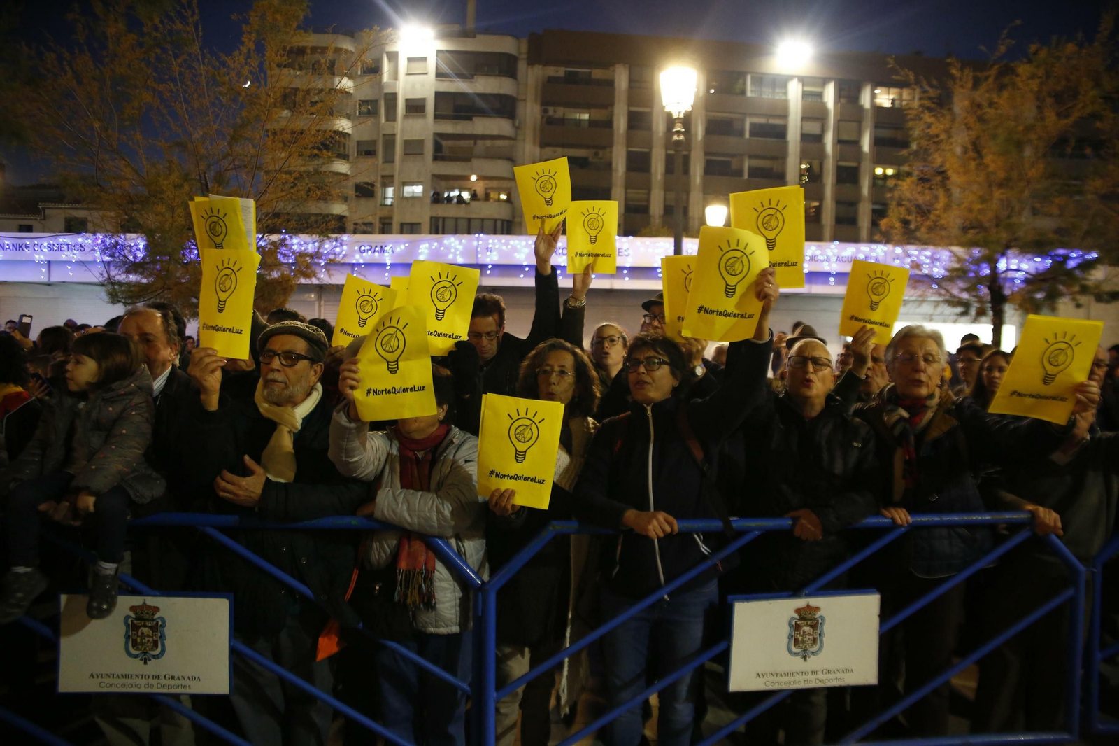 Granada se llena de luces y color con el encendido de la Navidad 2019, en imágenes