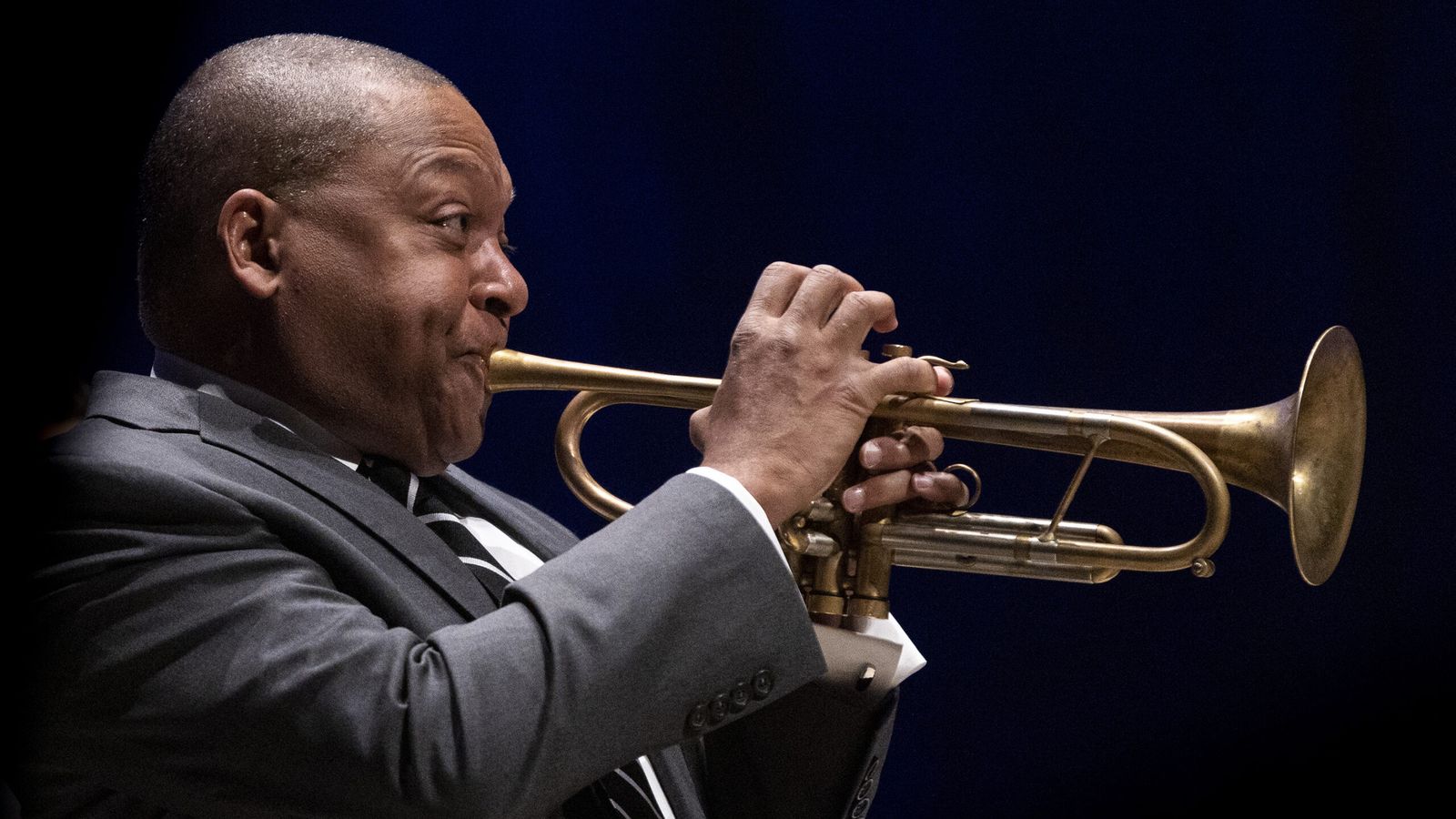 Wynton Marsalis durante un concierto en el Lincoln Center.