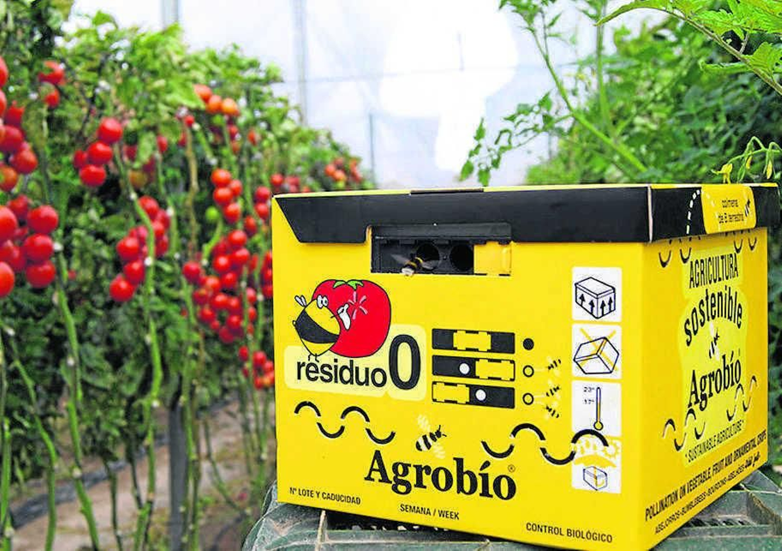 Sistema de control biológico de plagas.