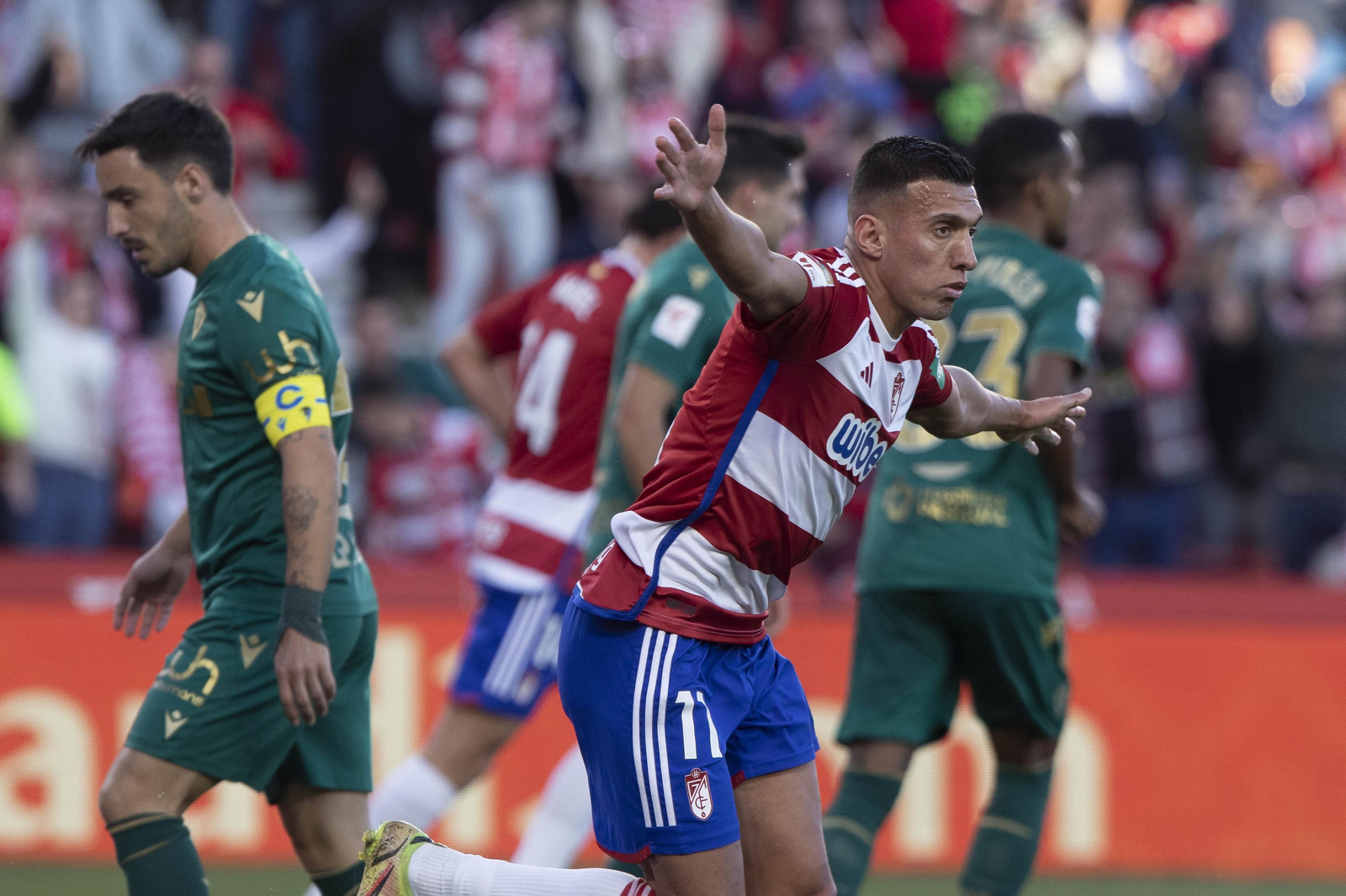 Las mejores imágenes del Granada - Cádiz