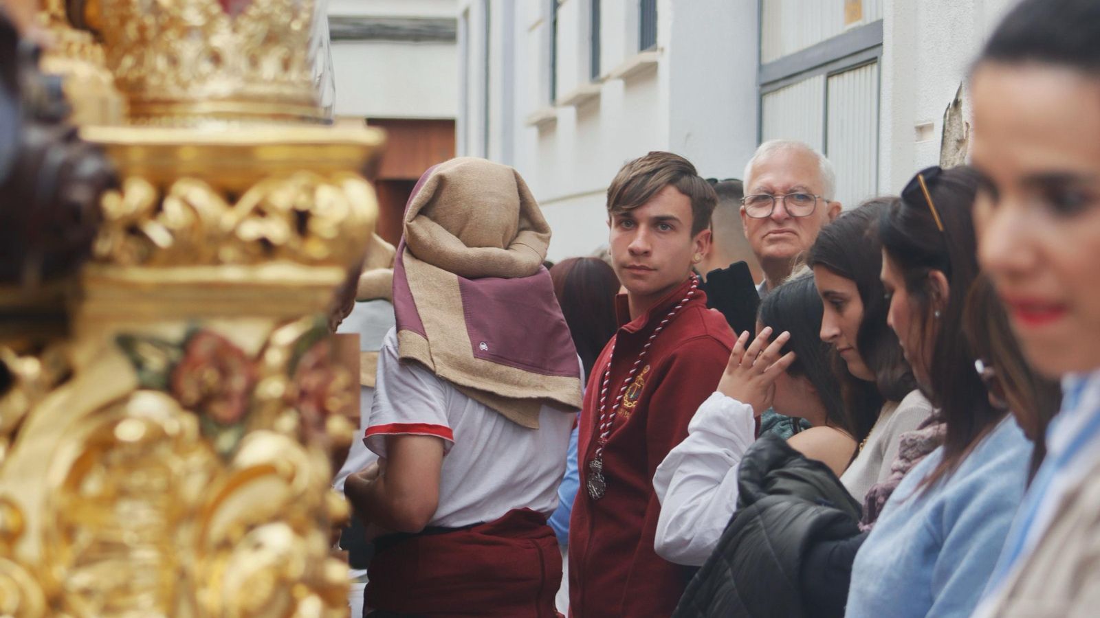 Imágenes de la salida de Humildad y Paciencia en la Semana Santa de Chiclana 2025