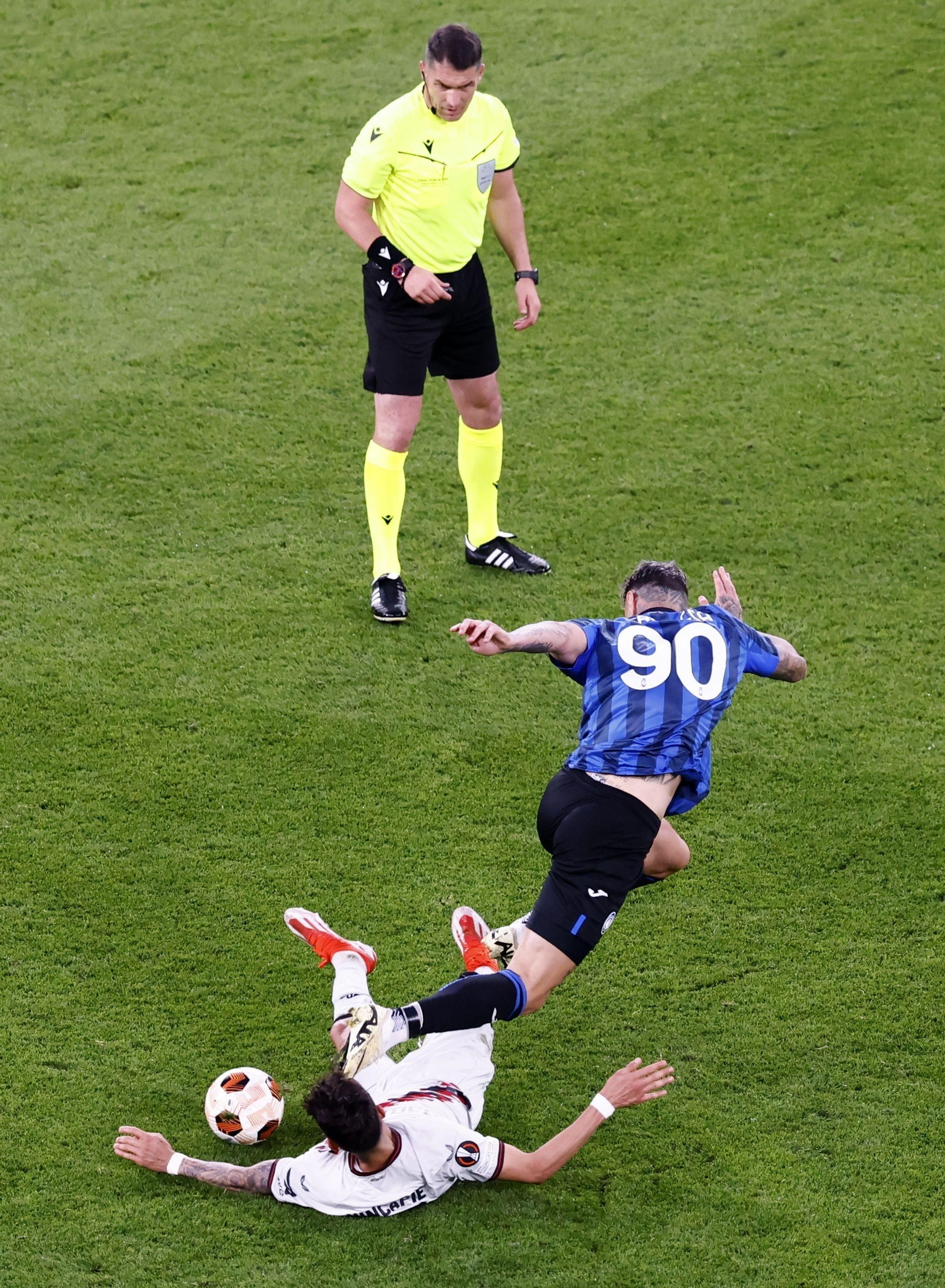 Las mejores fotos del título de la Atalanta en la Liga Europa