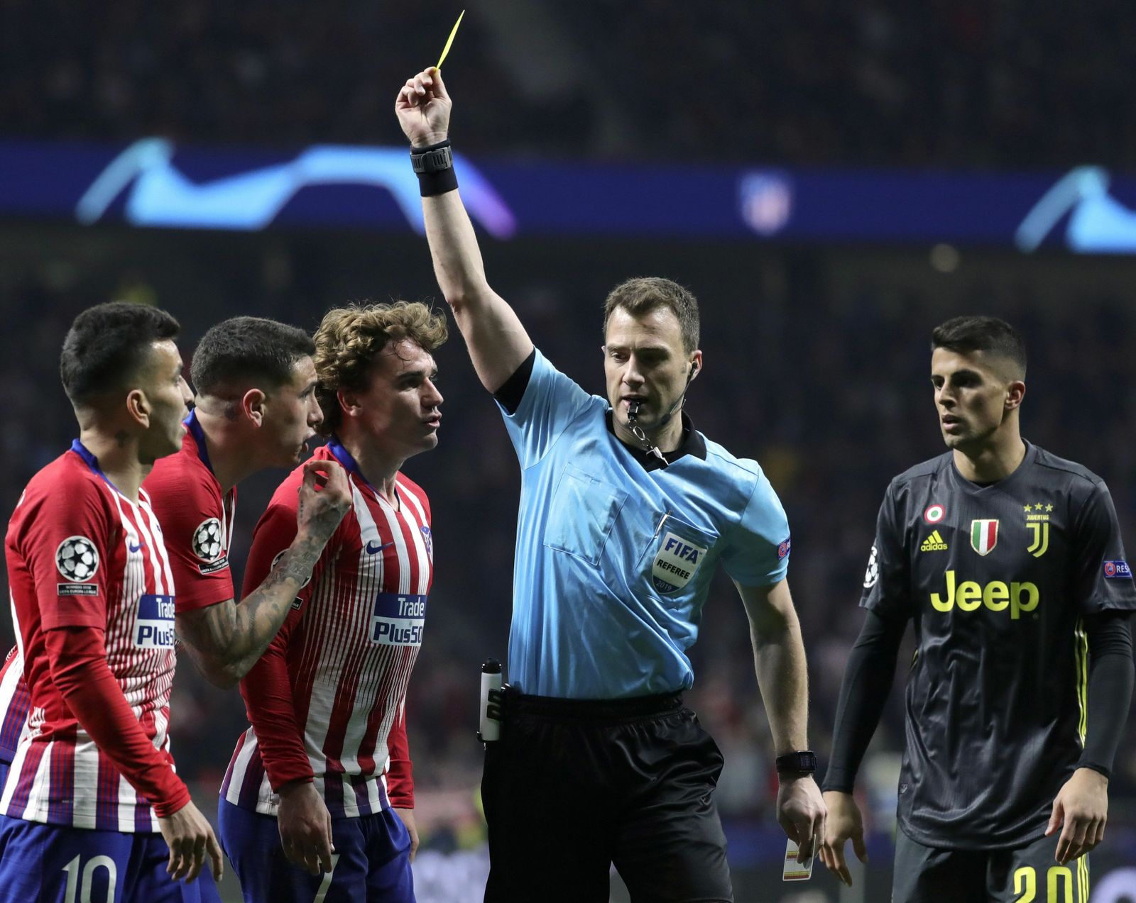 Las imágenes del Atlético de Madrid-Juventus