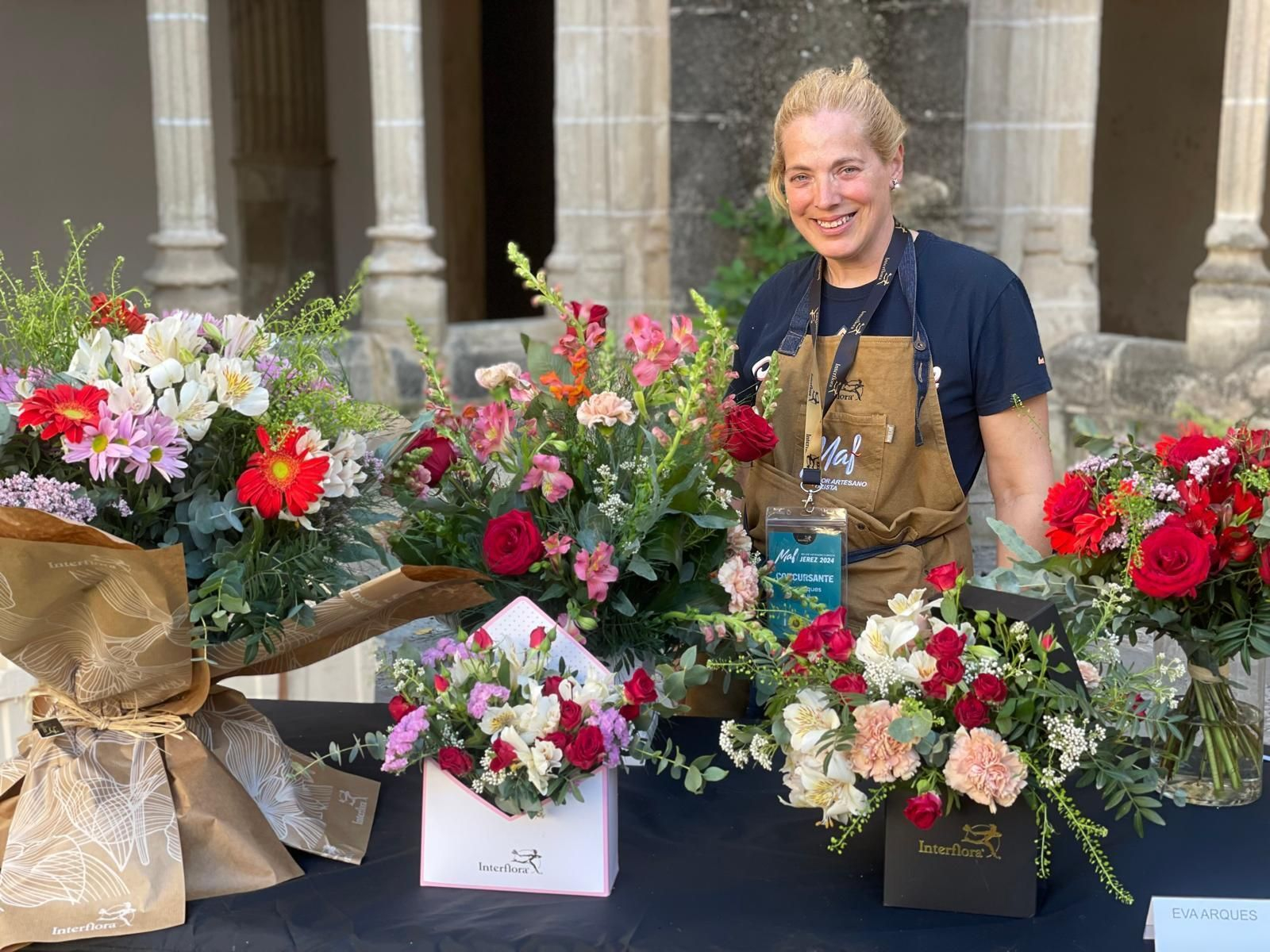 Así se está celebrando en Jerez el concurso Mejor Artesano Florista Así se está celebrando en Jerez el concurso Mejor Artesano Florista