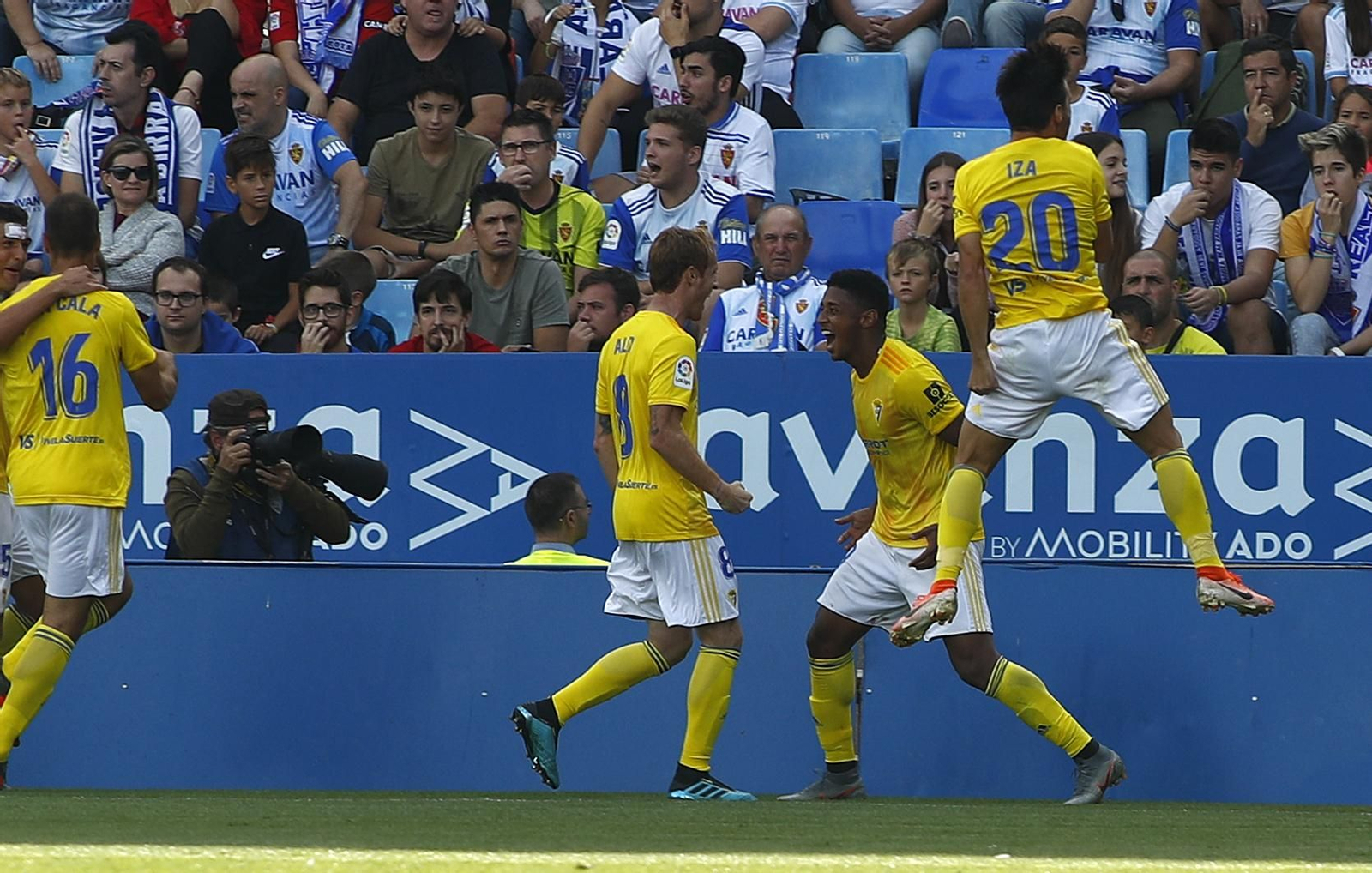 Las imágenes del Real Zaragoza-Cádiz CF