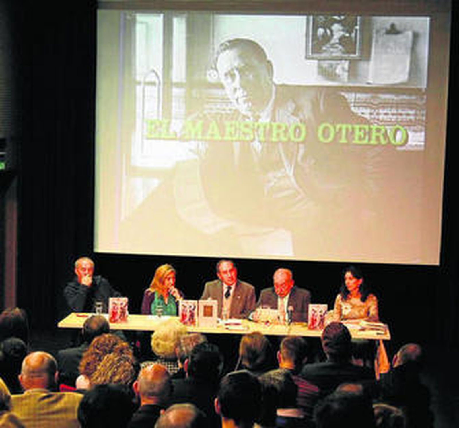 Antonio Caballos, de la Universidad, Antonio Zoido y Rocío Plaza.
