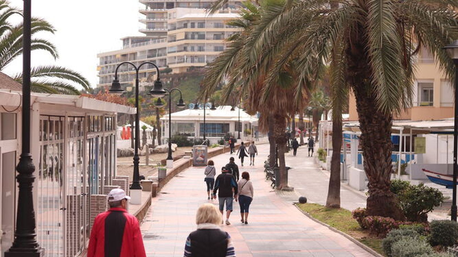 Paseo marítimo de Torremolinos, en una imagen de archivo.