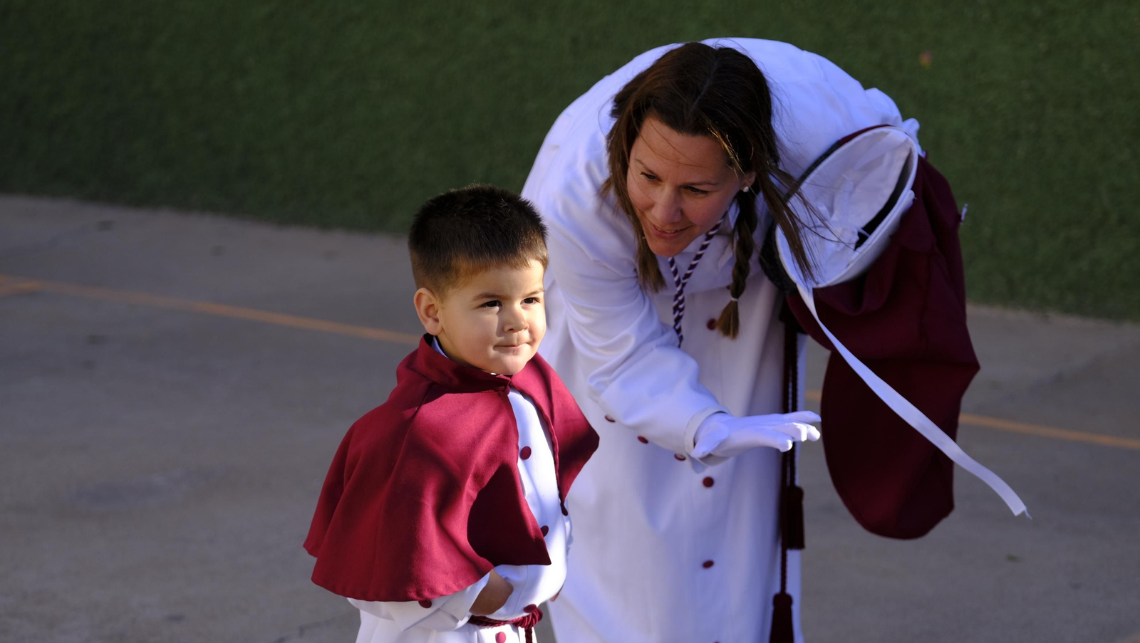 Coronación desaría al viento en su estación de Penitencia