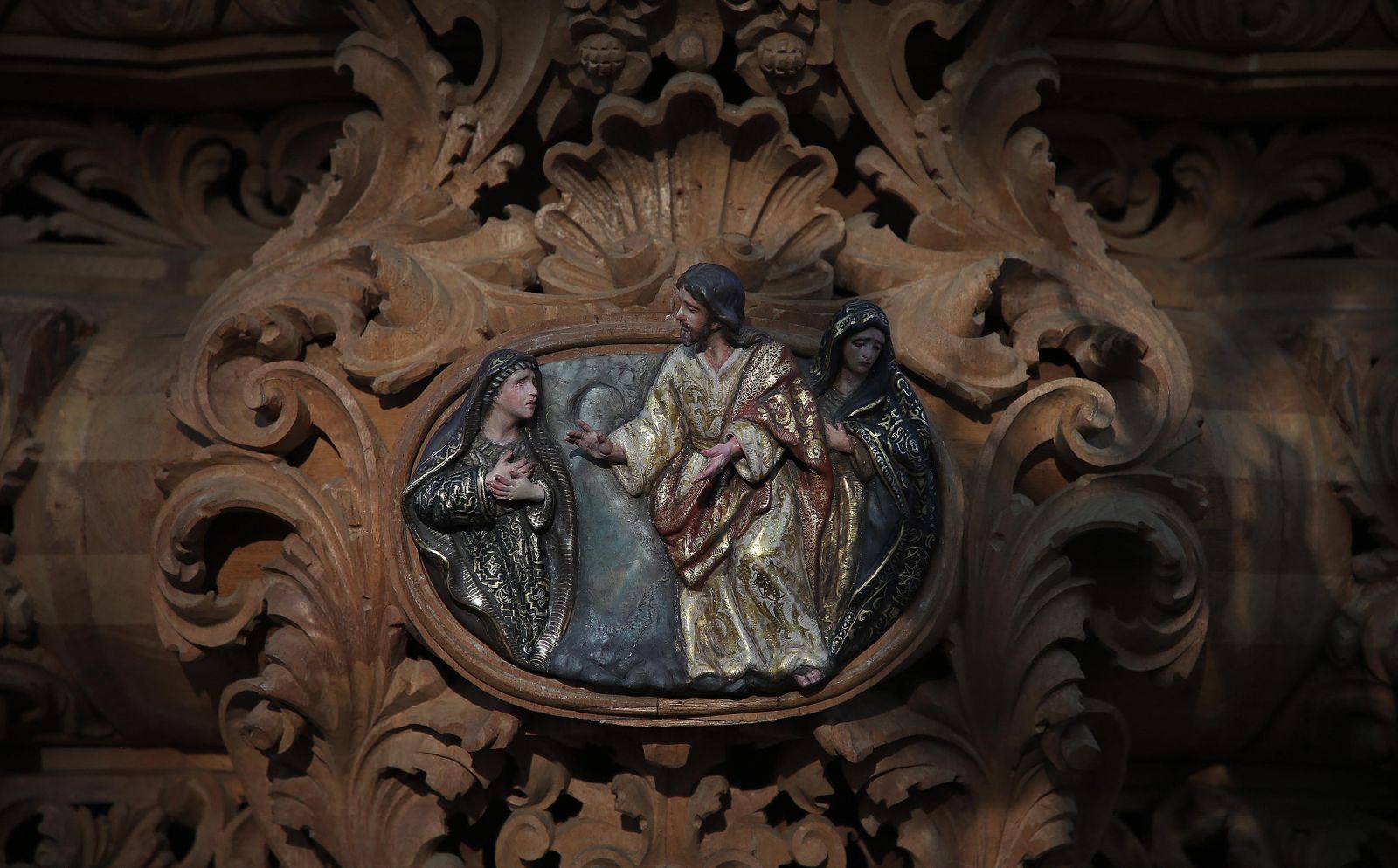 Fotos del Domingo de Ramos en Algeciras: Borriquita y Oración en el Huerto