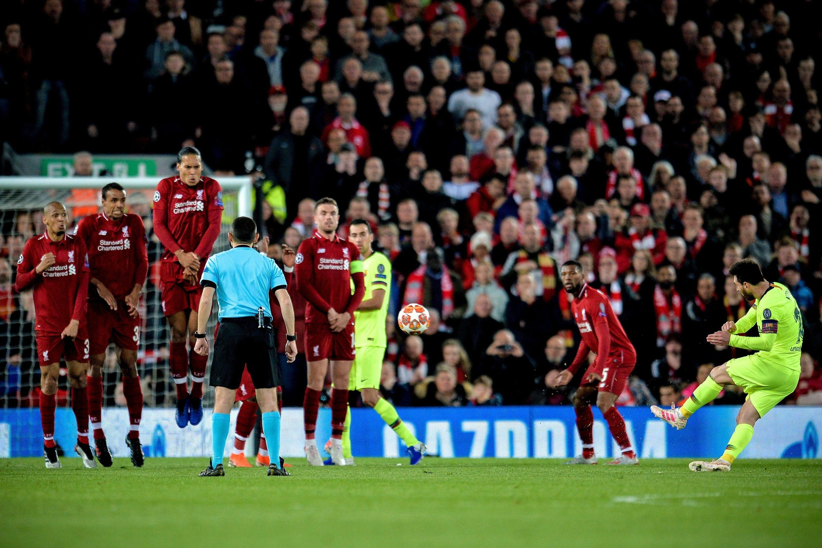 Las imágenes del Liverpool-Barcelona de Champions