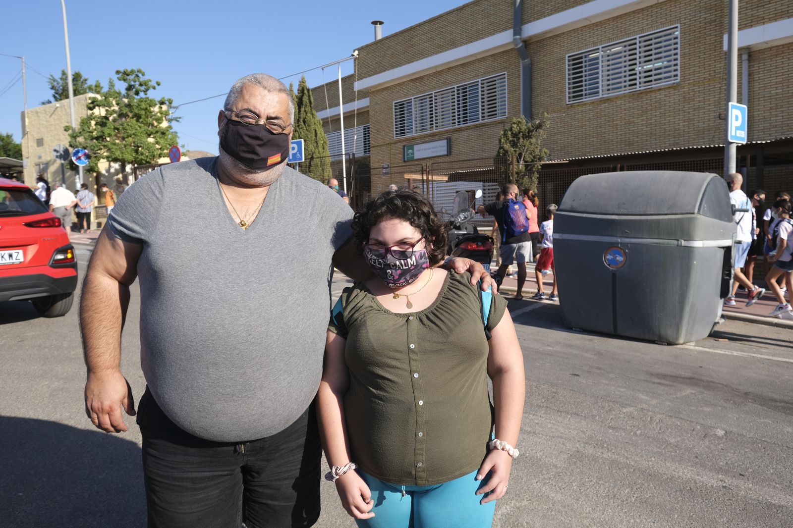 Primer día del curso escolar en Almería