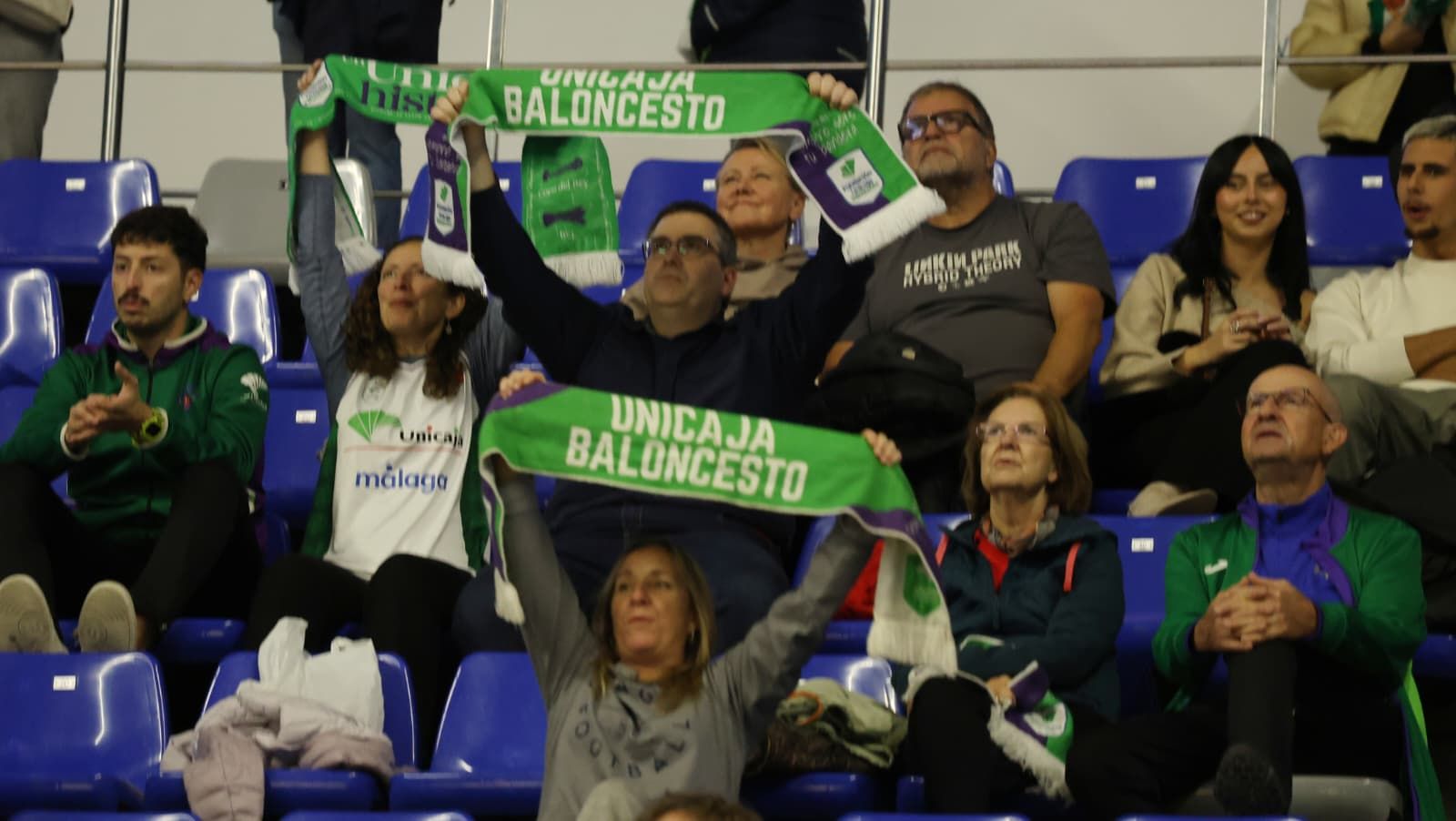 Búscate en las gradas del Martín Carpena en el Unicaja-Karditsa de BCL