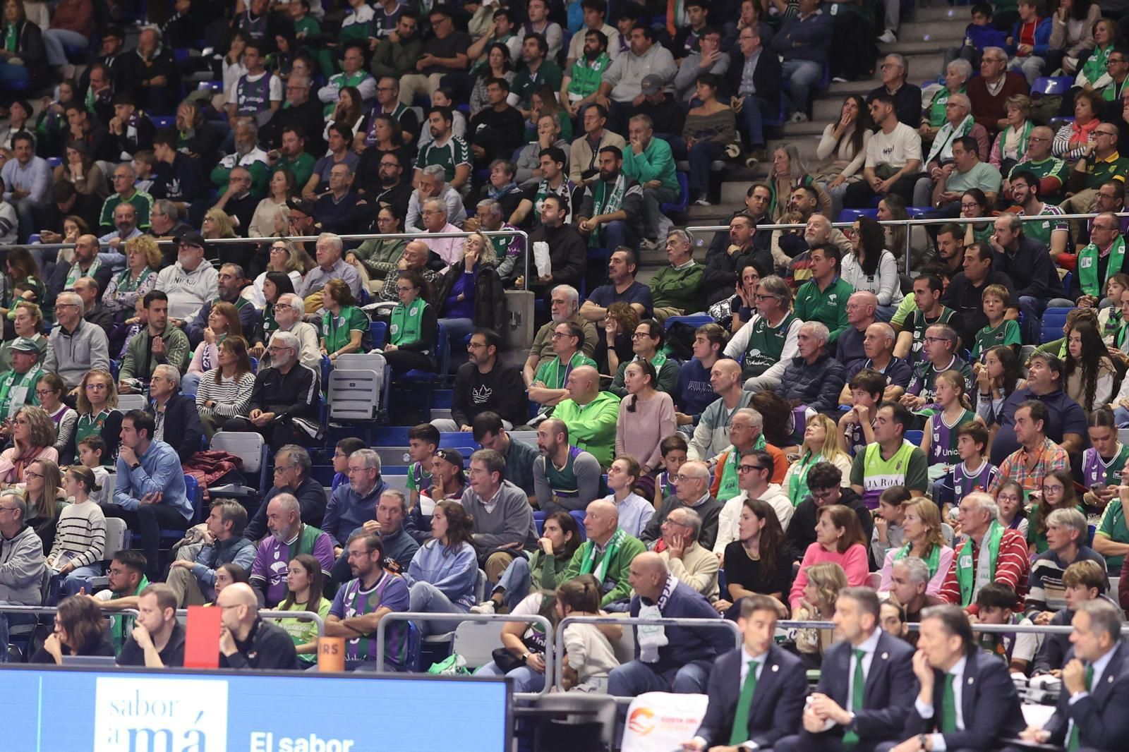 El Unicaja-Baxi Manresa, en fotos