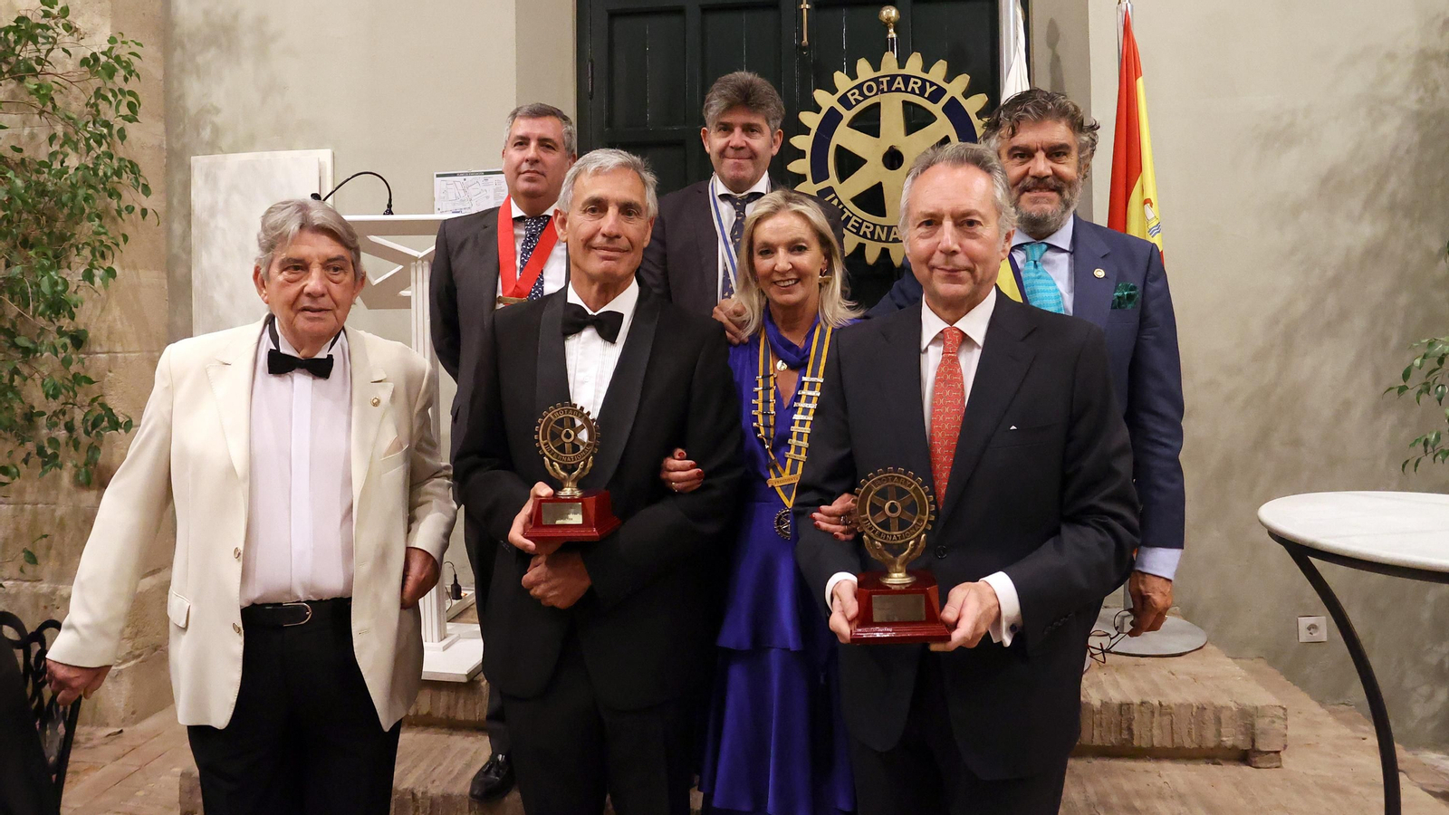 Imágenes de los premios Rotary Club de Jerez