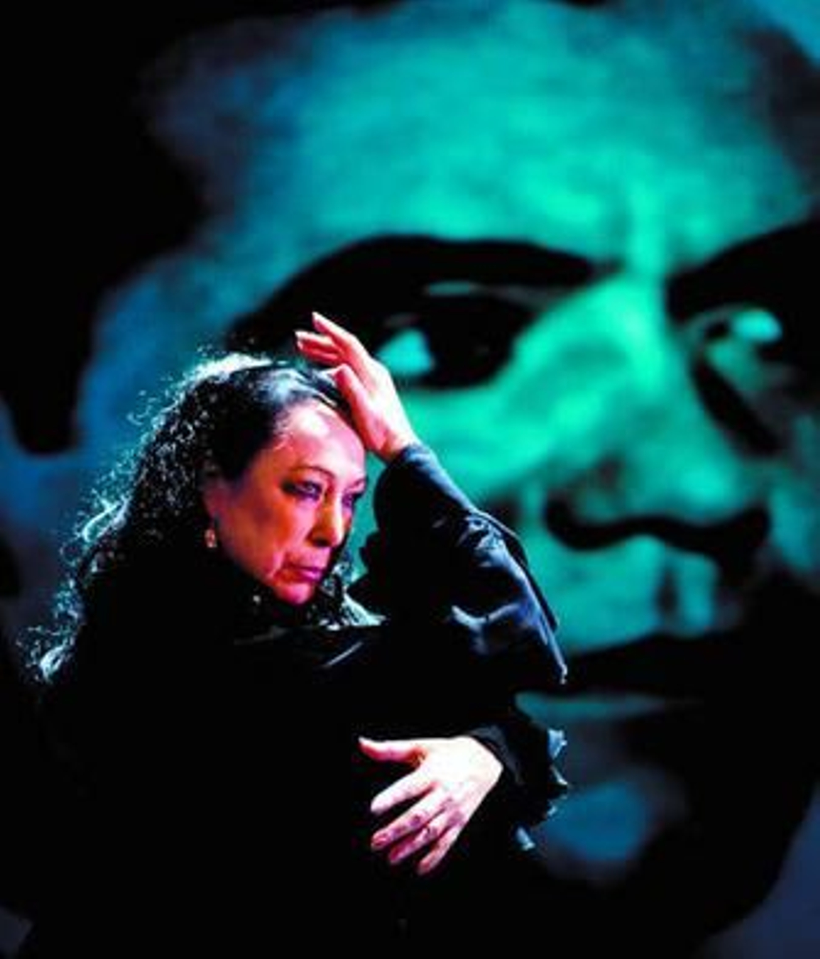 La bailaora española Cristina Hoyos, durante una puesta en escena de 'Romancero Gitano' de Federico García Lorca con el Ballet Flamenco de Andalucía. La bailaora española Cristina Hoyos, durante una puesta en escena de 'Romancero Gitano' de Federico García Lorca con el Ballet Flamenco de Andalucía.