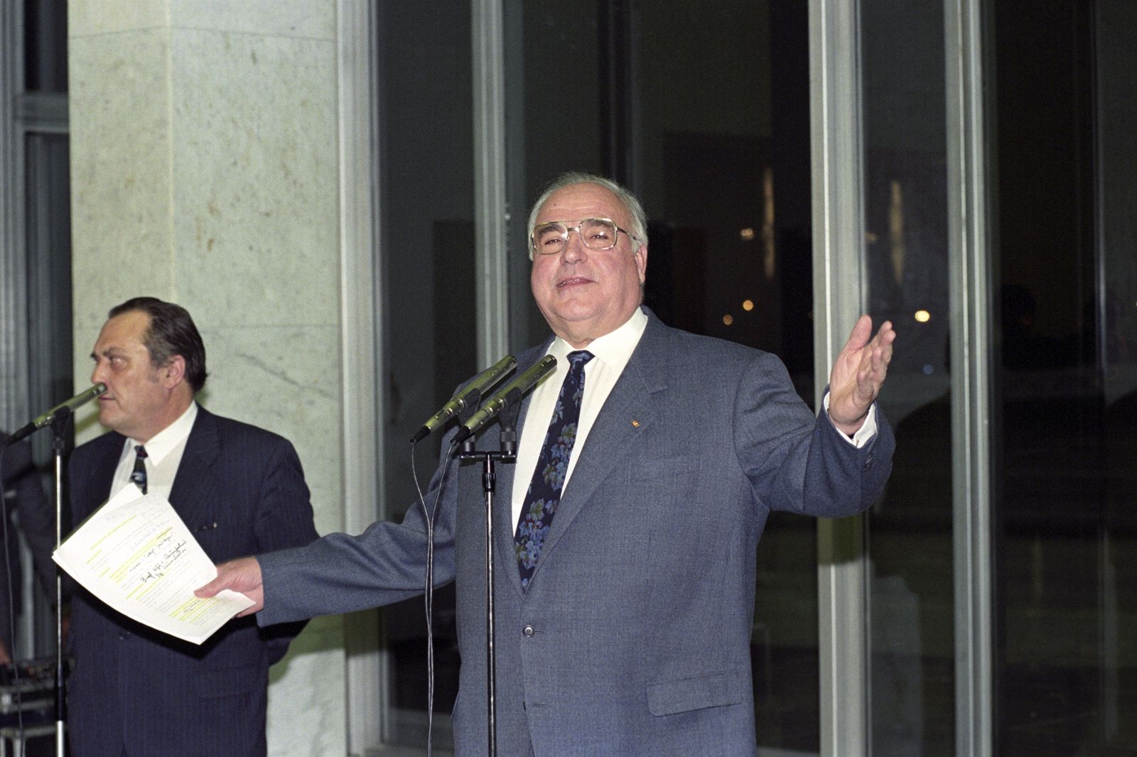 Helmut Kohl, en una imagen de archivo de 1993.
