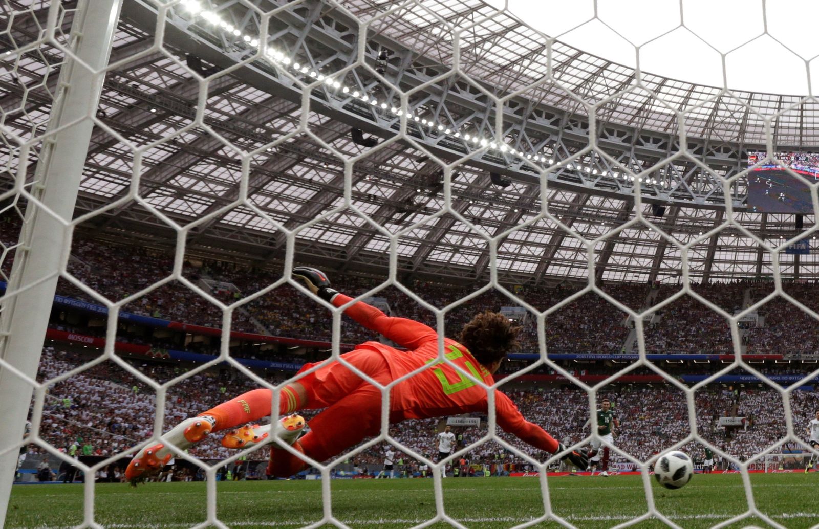 Las imágenes del Alemania-México