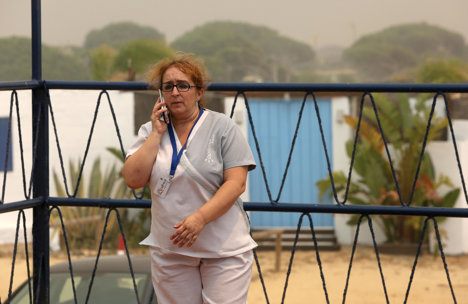 Las consecuencias del incendio en Mazagón