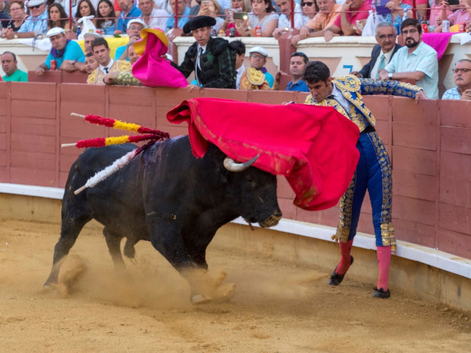 Jesulín, ayer, en su reaparición en Cuenca.