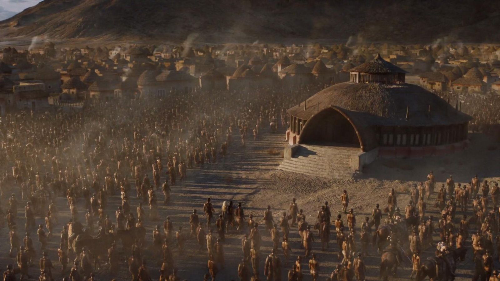 El Chorrillo en las escenas de Vaes Dothrak en Juego de Tronos.