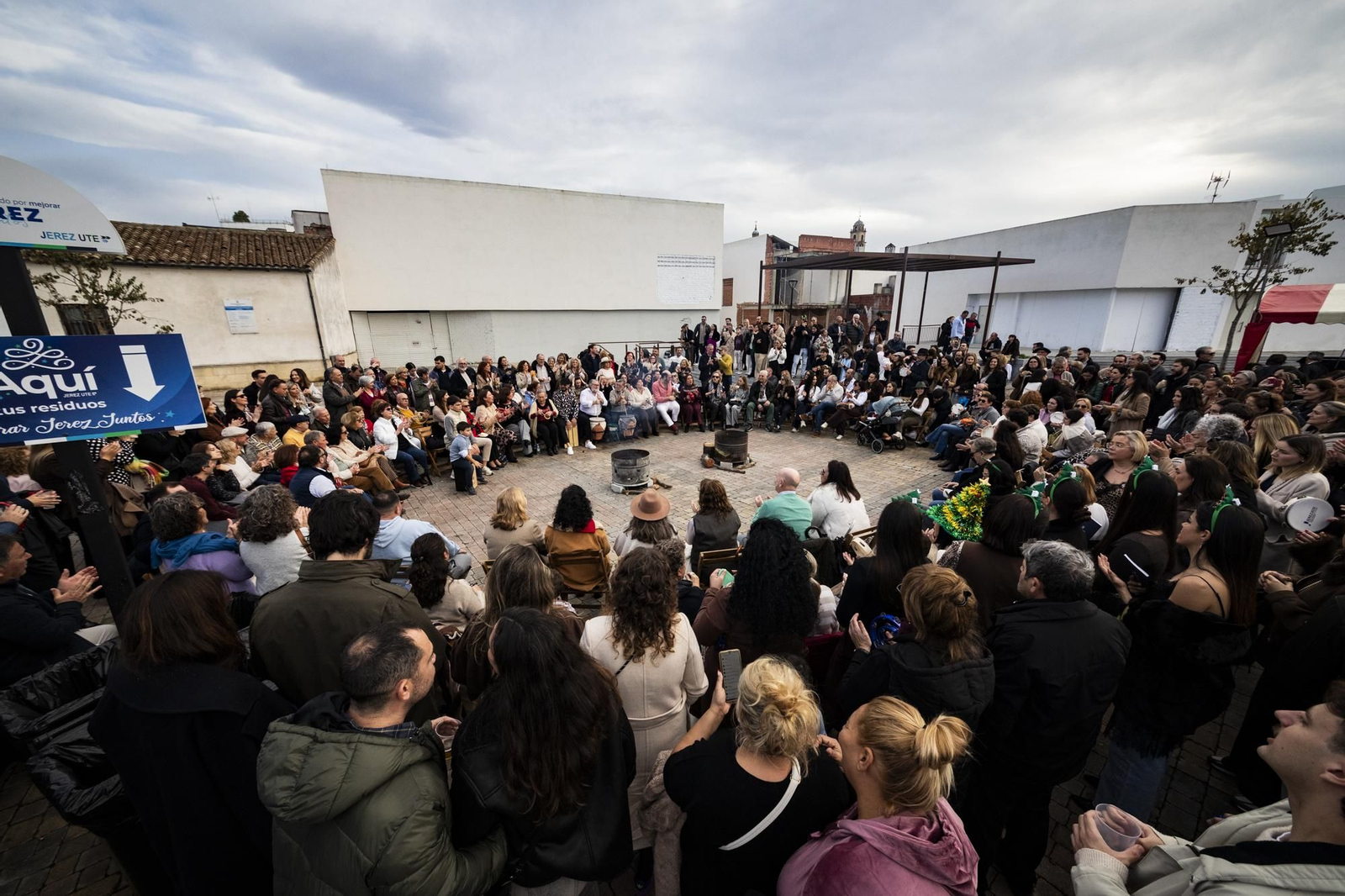 Imágenes de zambombas del día 13 de diciembre en Jerez
