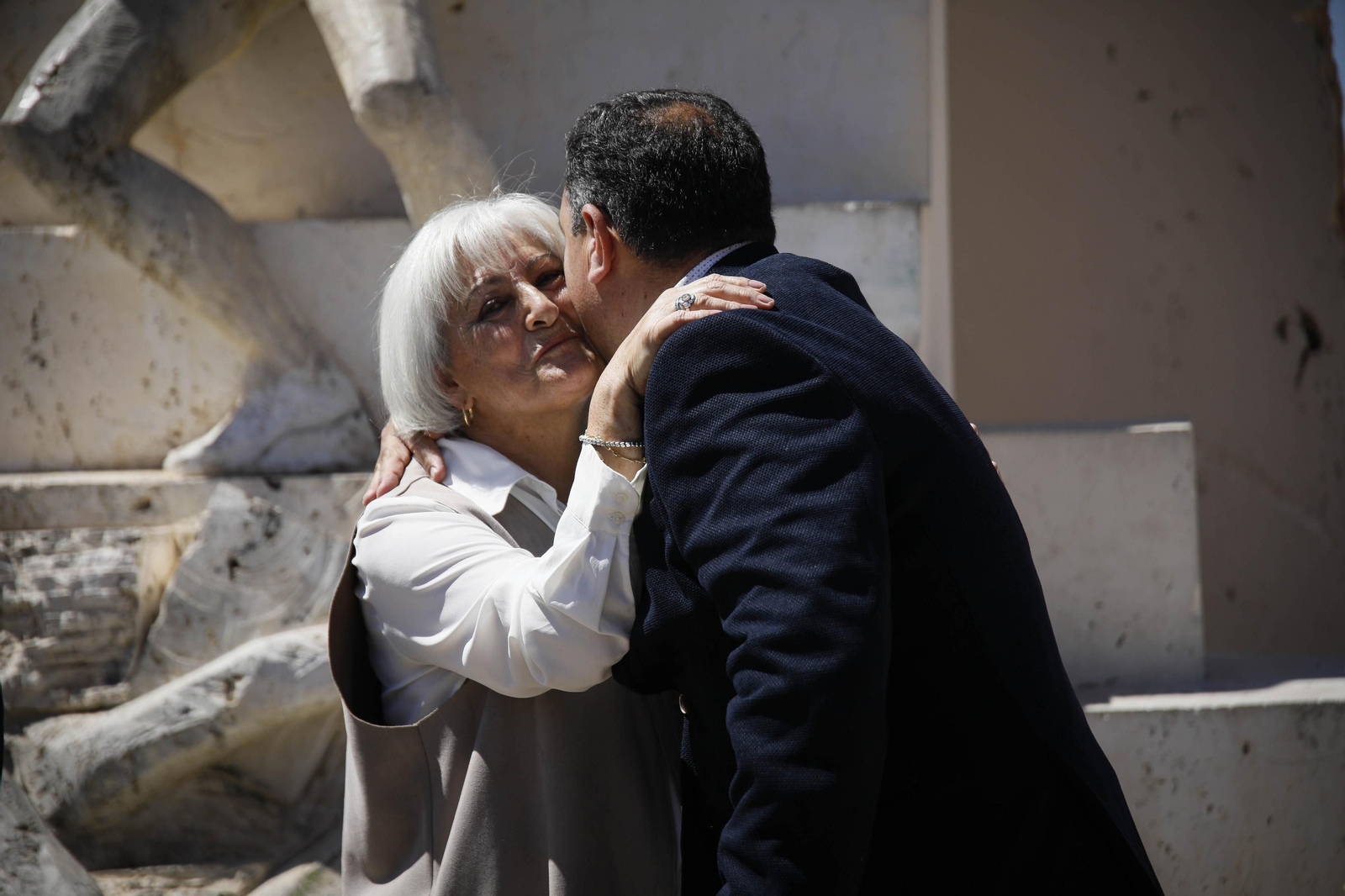 Acto de conmemoración a las víctimas del campo de concentración nazi de Mathausen, en imágenes
