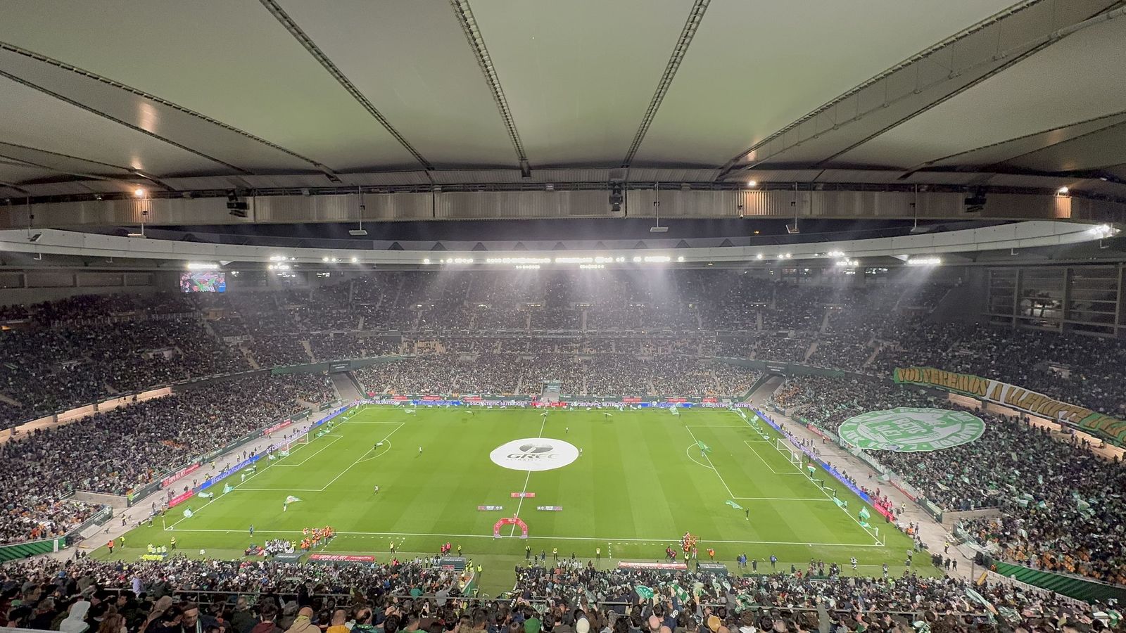 El estadio de La Cartuja consigue ante el Atlético su récord de asistencia