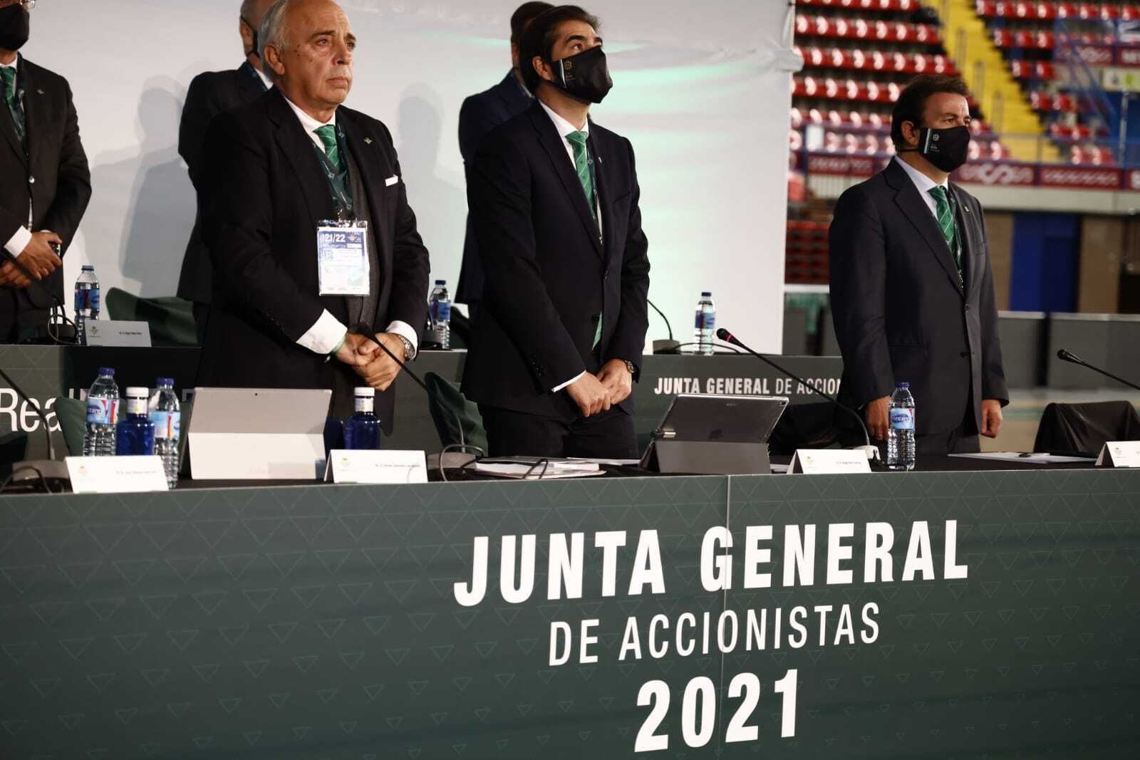 Imagen del inicio de la Junta del Betis.