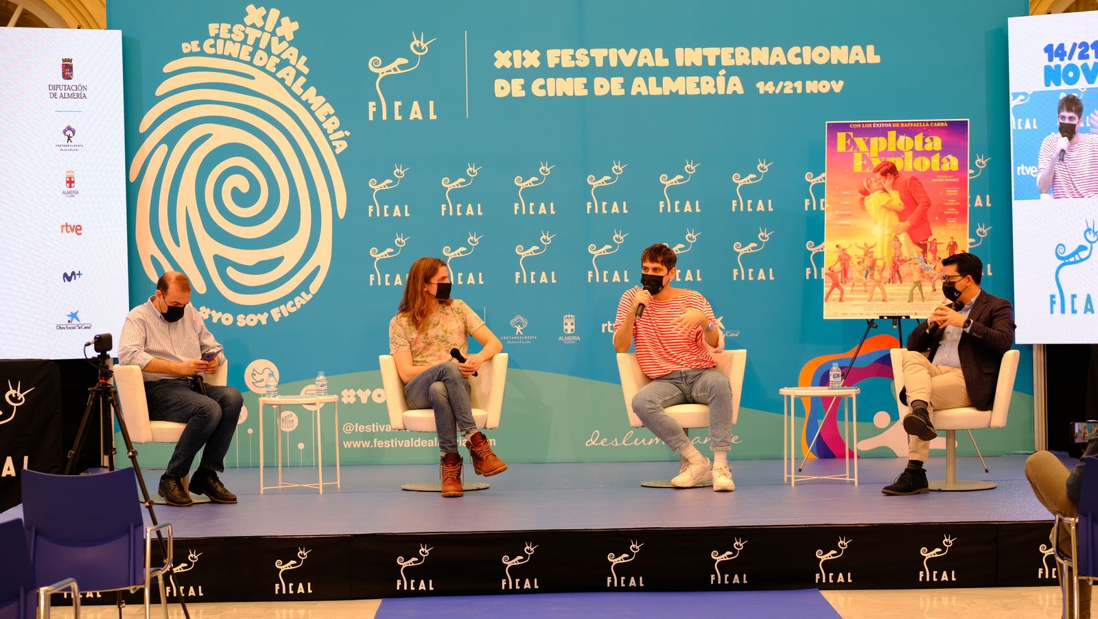 Fotogalería presentación Ópera Prima 'Explota, Explota'. FICAL. ALMERÍA