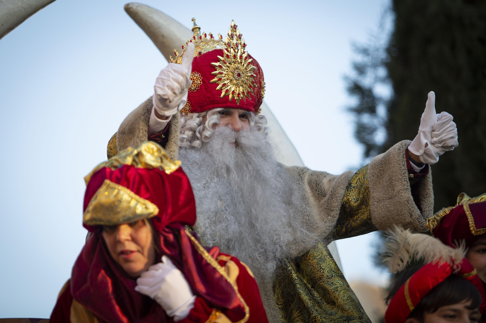 La cabalgata de los Reyes Magos de Granada, en imágenes