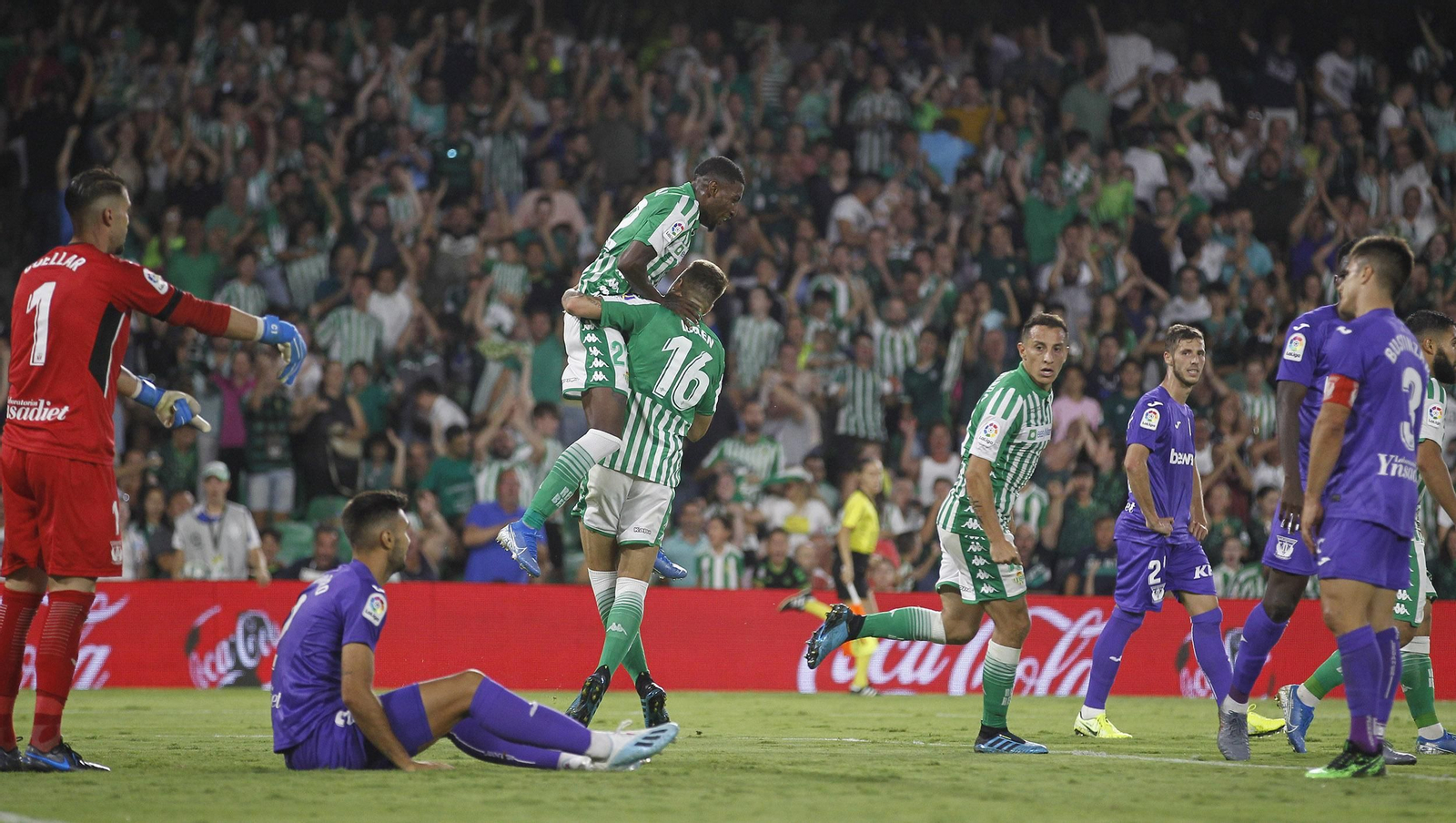 El Real Betis-Leganés, en imágenes