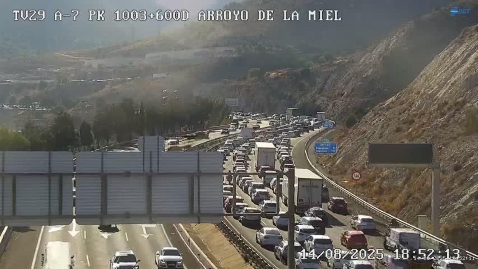Retenciones en Arroyo de la Miel.