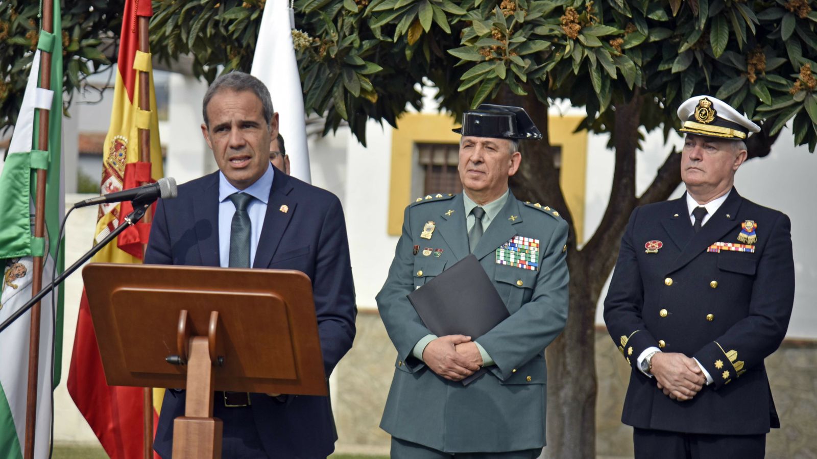 Las fotos del homenaje de Castellar a la Guardia Civil.