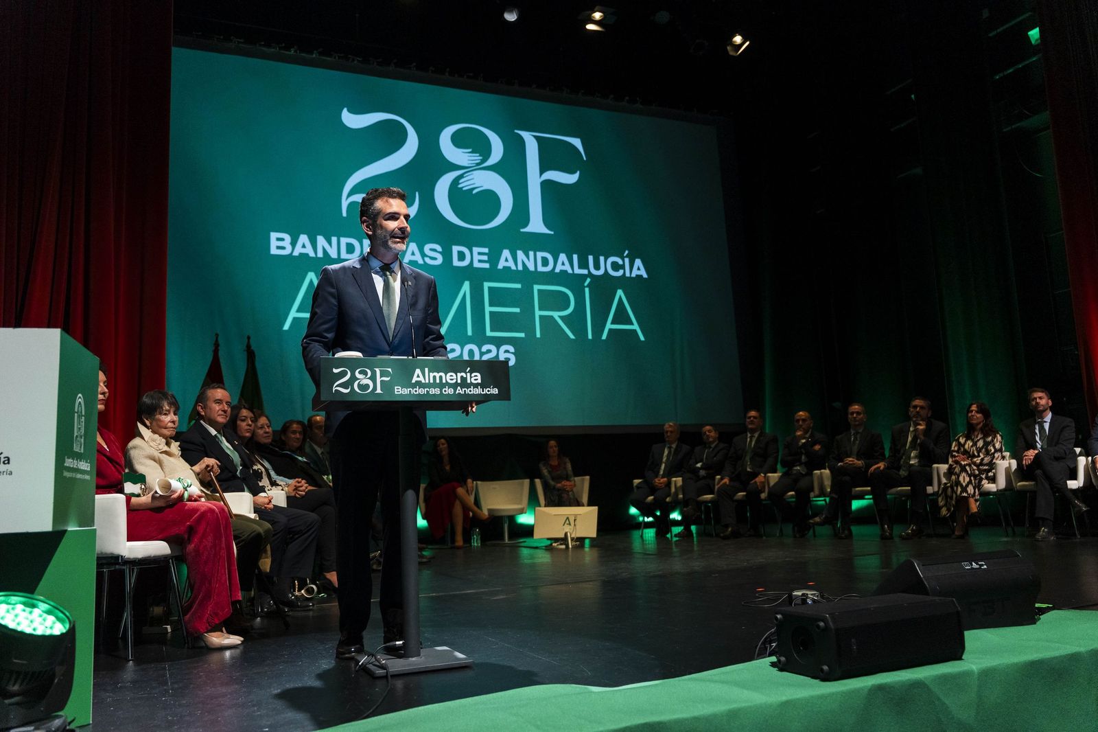 Las imágenes de los galardones 'Bandera de Andalucía' en Almería