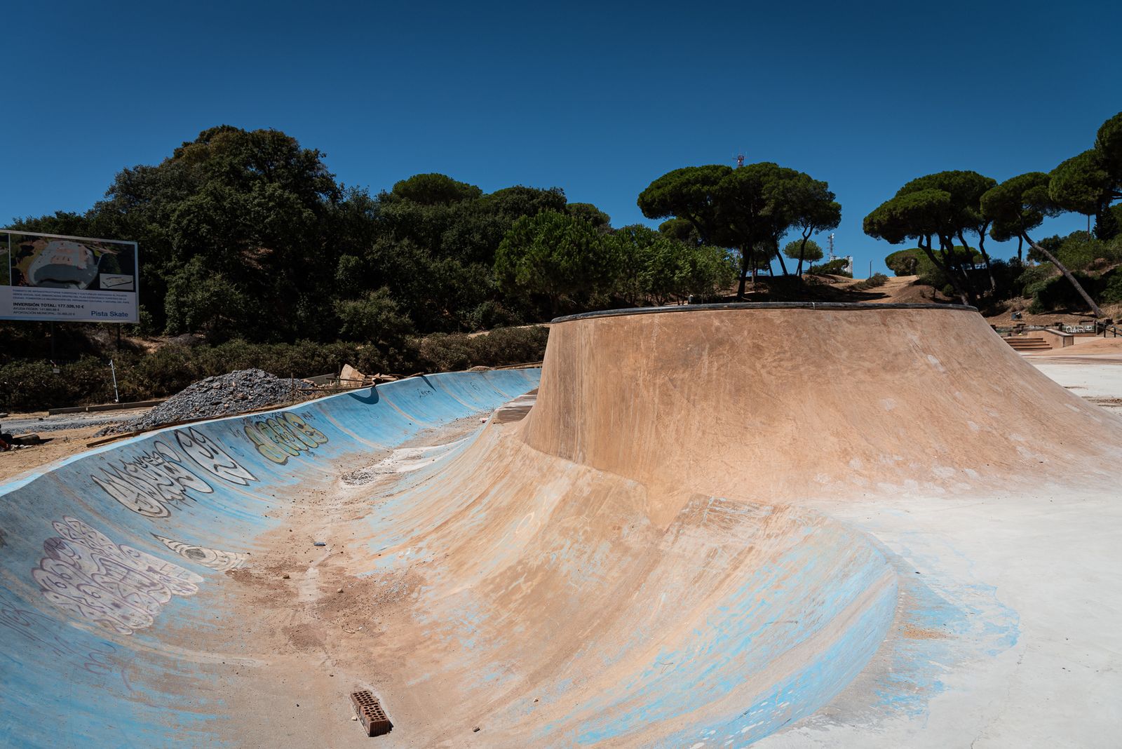 Imágenes de las principales obras públicas que se están llevando a cabo en Huelva