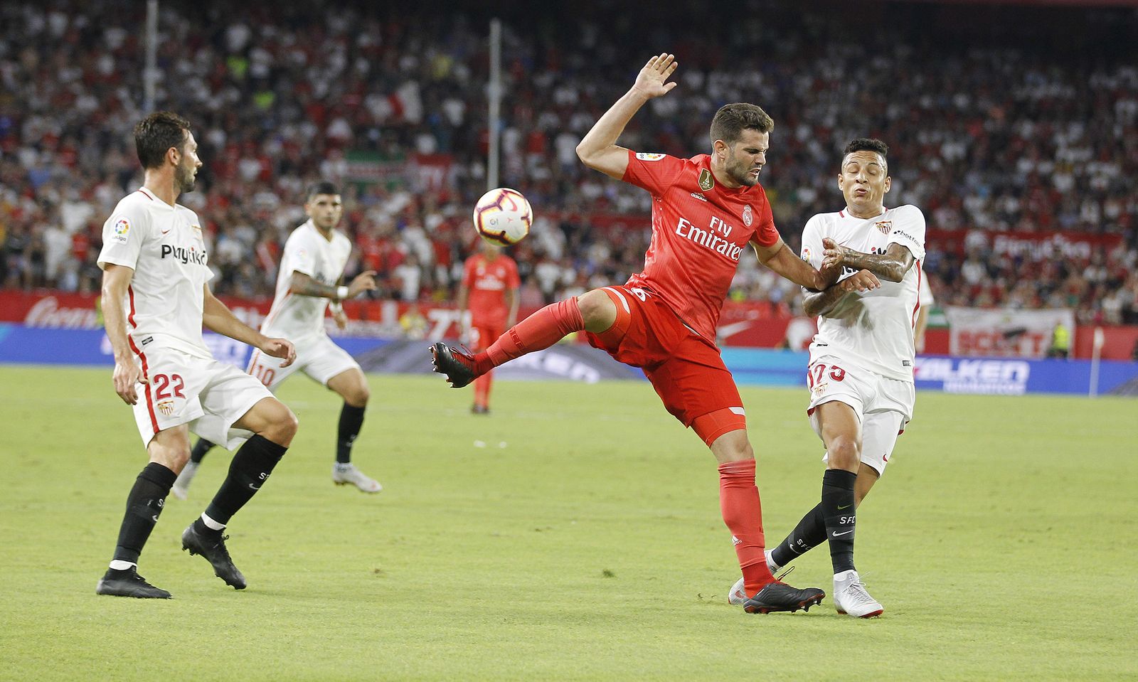 Las imágenes del Sevilla-Real Madrid