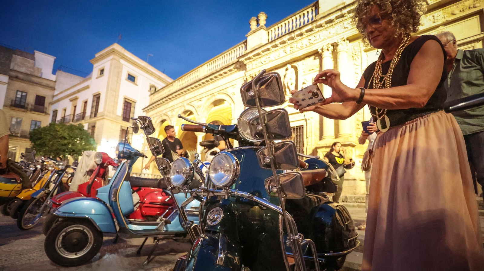 Imágenes del Encuentro Nacional de Scooters Clasicas en Jerez