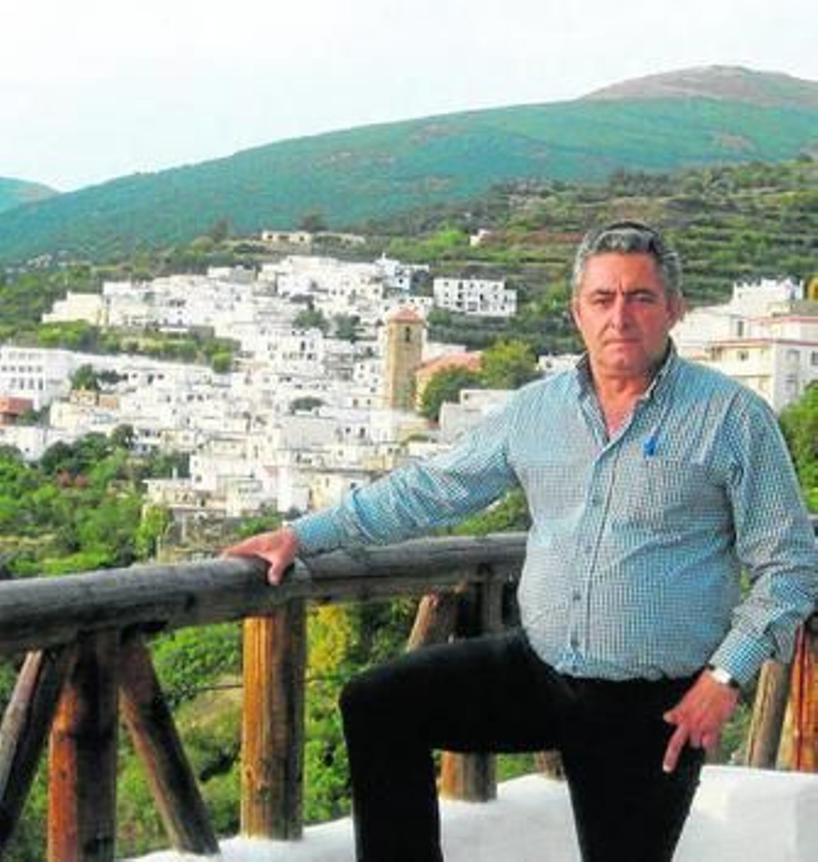 El alcalde de Bayárcal, Jacinto Navarro.