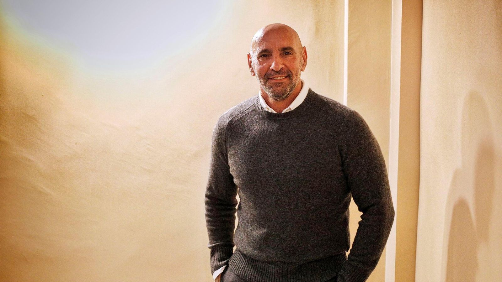 Monchi, en una visita reciente a Cádiz.