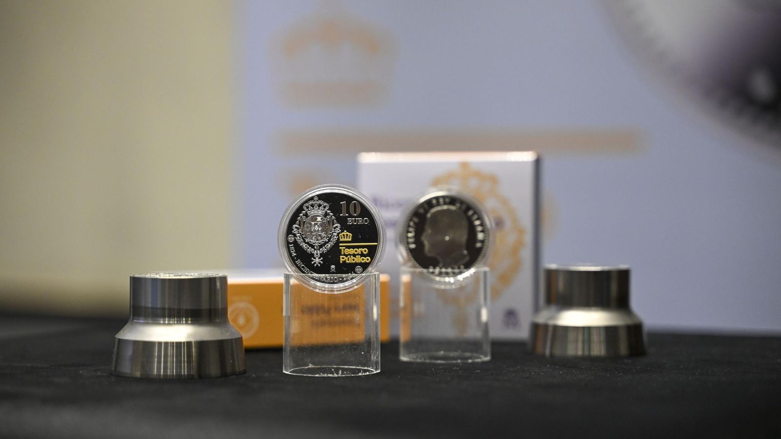 Presentación de la moneda conmemorativa del bicentenario del Tesoro