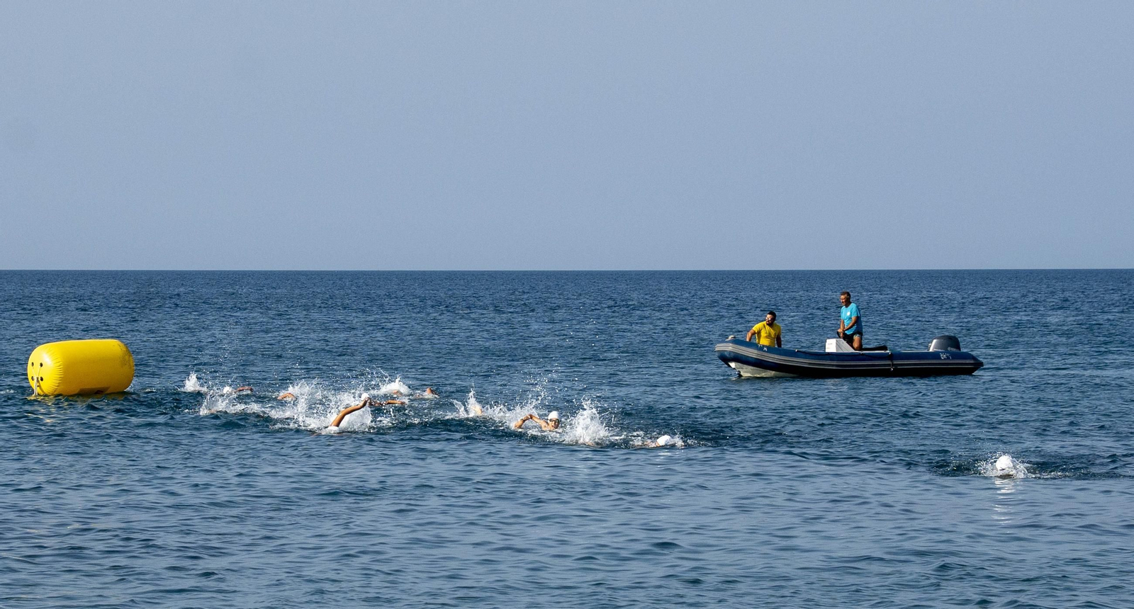 Travesía a nado Carlos Tejada de Almería