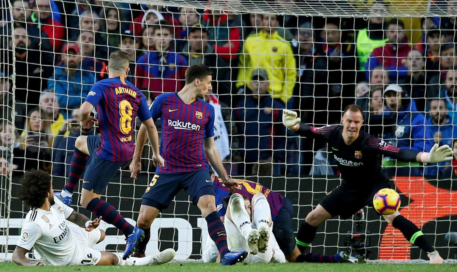 Las imágenes del Barcelona-Real Madrid