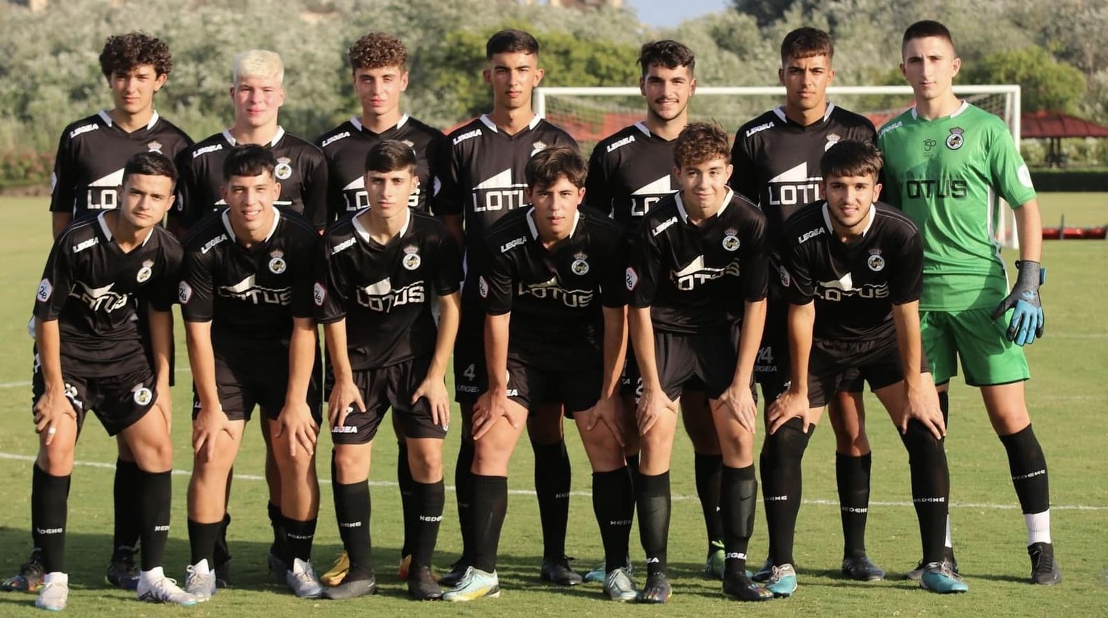 El juvenil de la Real Balompédica, que el domingo ganó la Ibercup