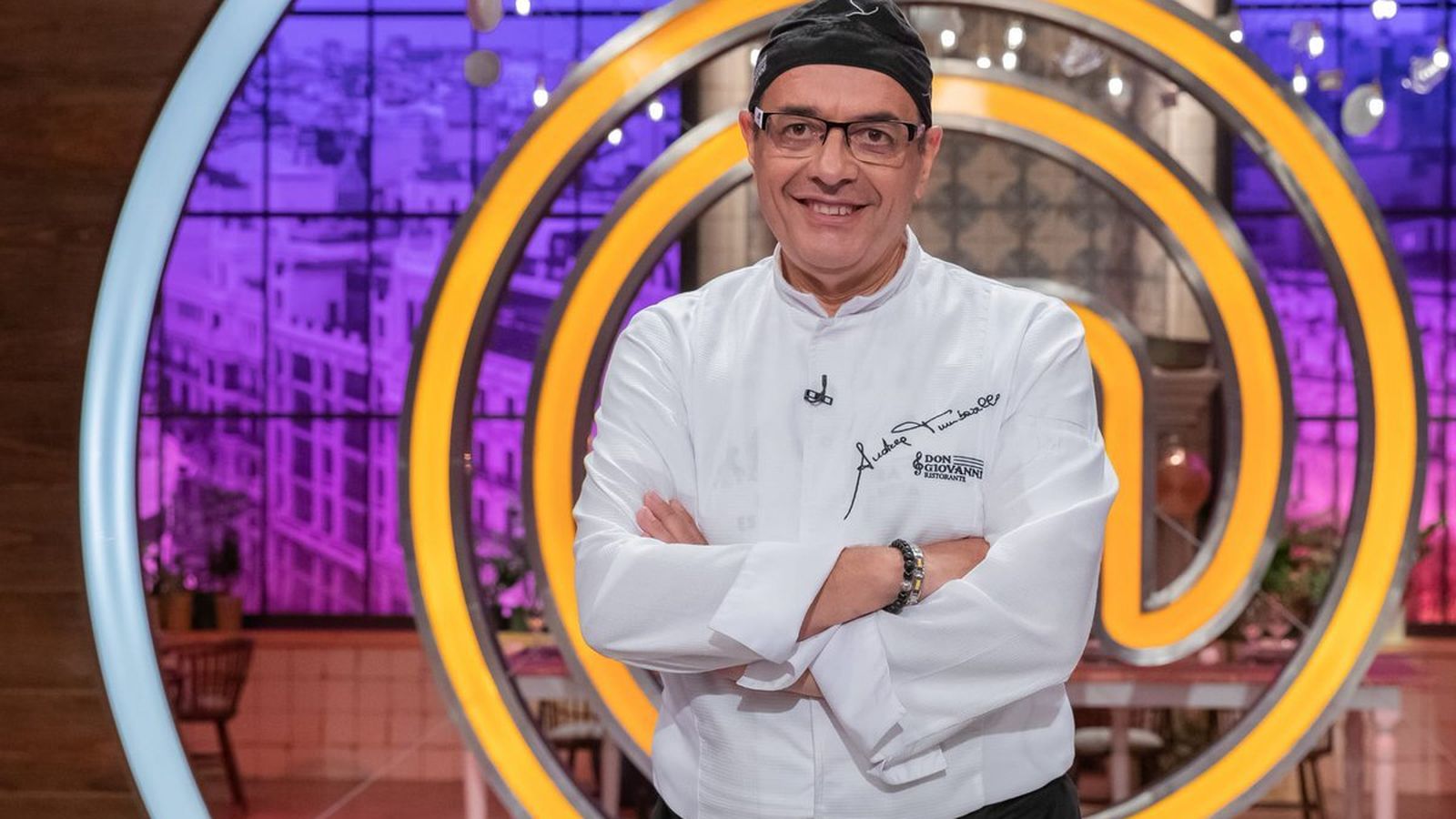 El chef Andrea Tumbarello en 'MasterChef'